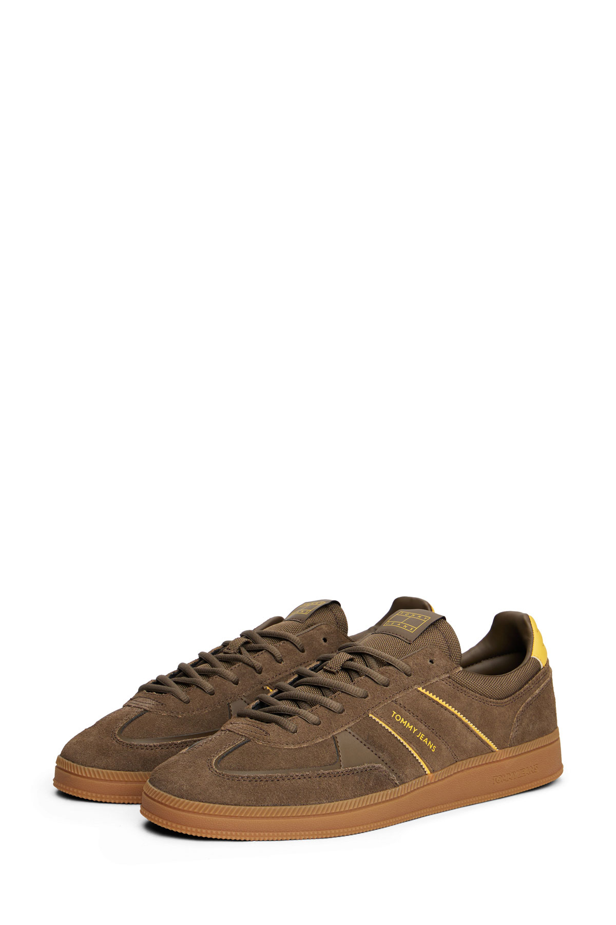 THE GREENWICH EDGE SUEDE Haki Erkek Sneaker - Görsel 3