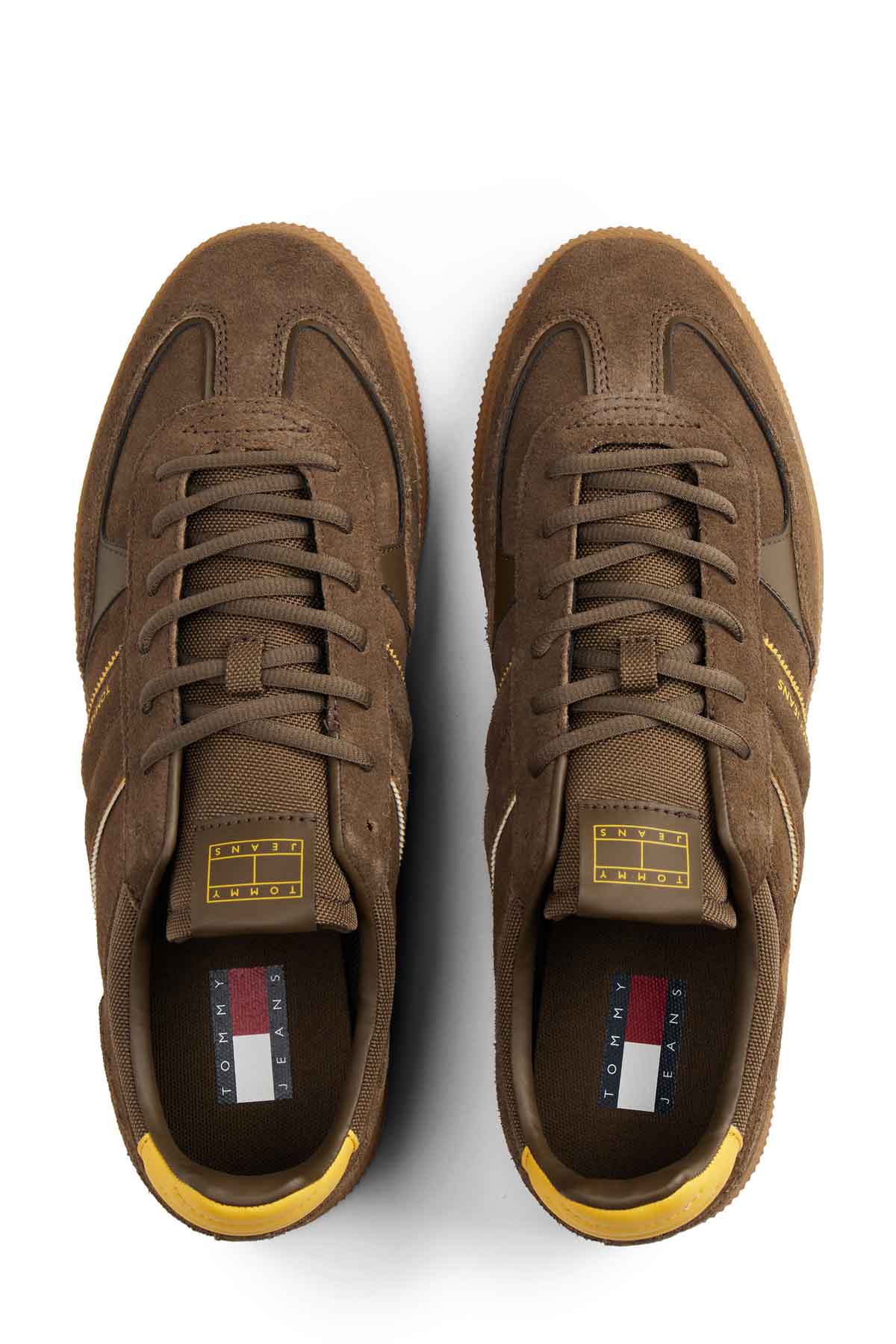 THE GREENWICH EDGE SUEDE Haki Erkek Sneaker - Görsel 6