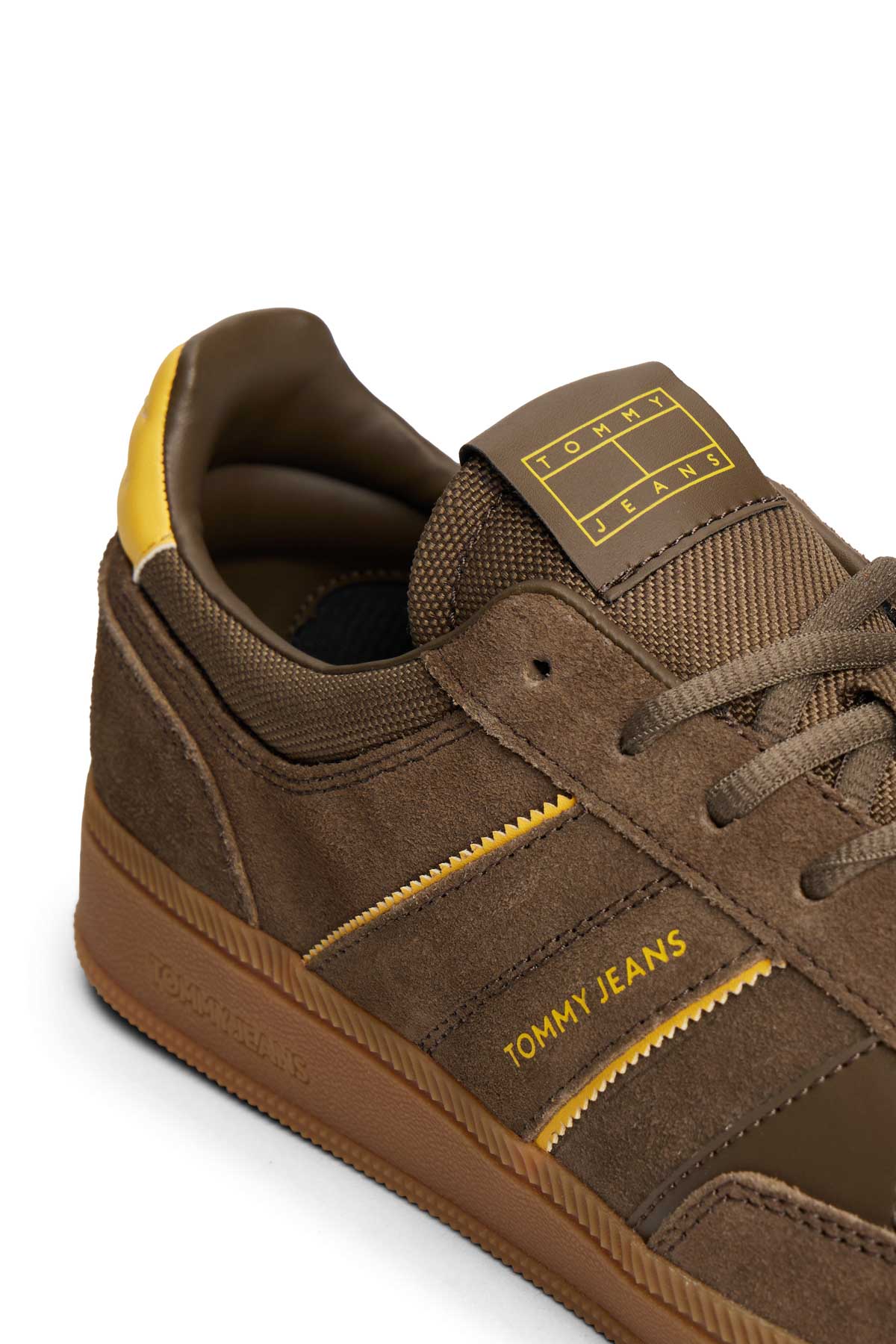 THE GREENWICH EDGE SUEDE Haki Erkek Sneaker - Görsel 7