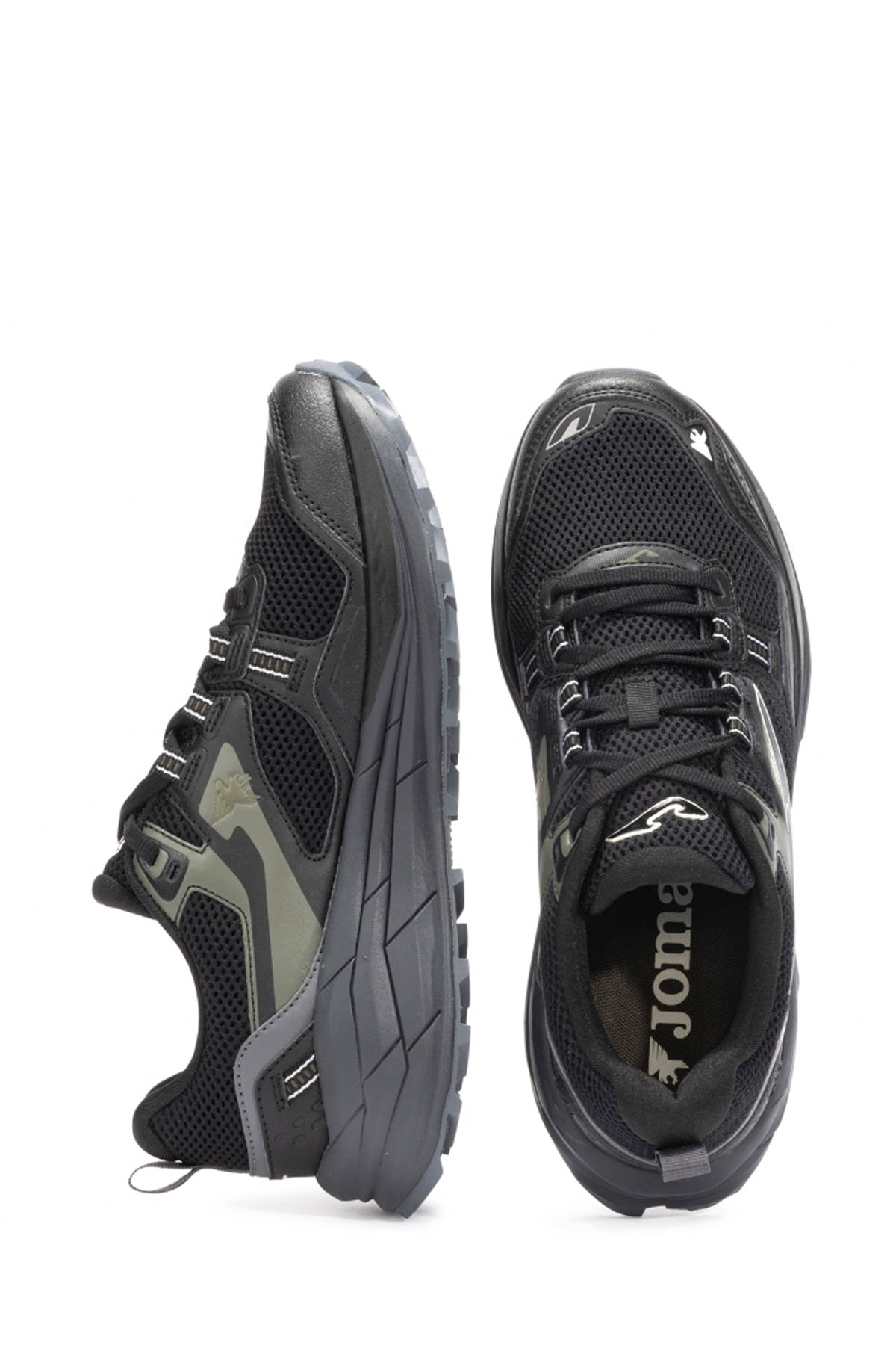 SHOCK MEN 2501 BLACK Siyah Erkek Koşu Ayakkabısı - Görsel 5