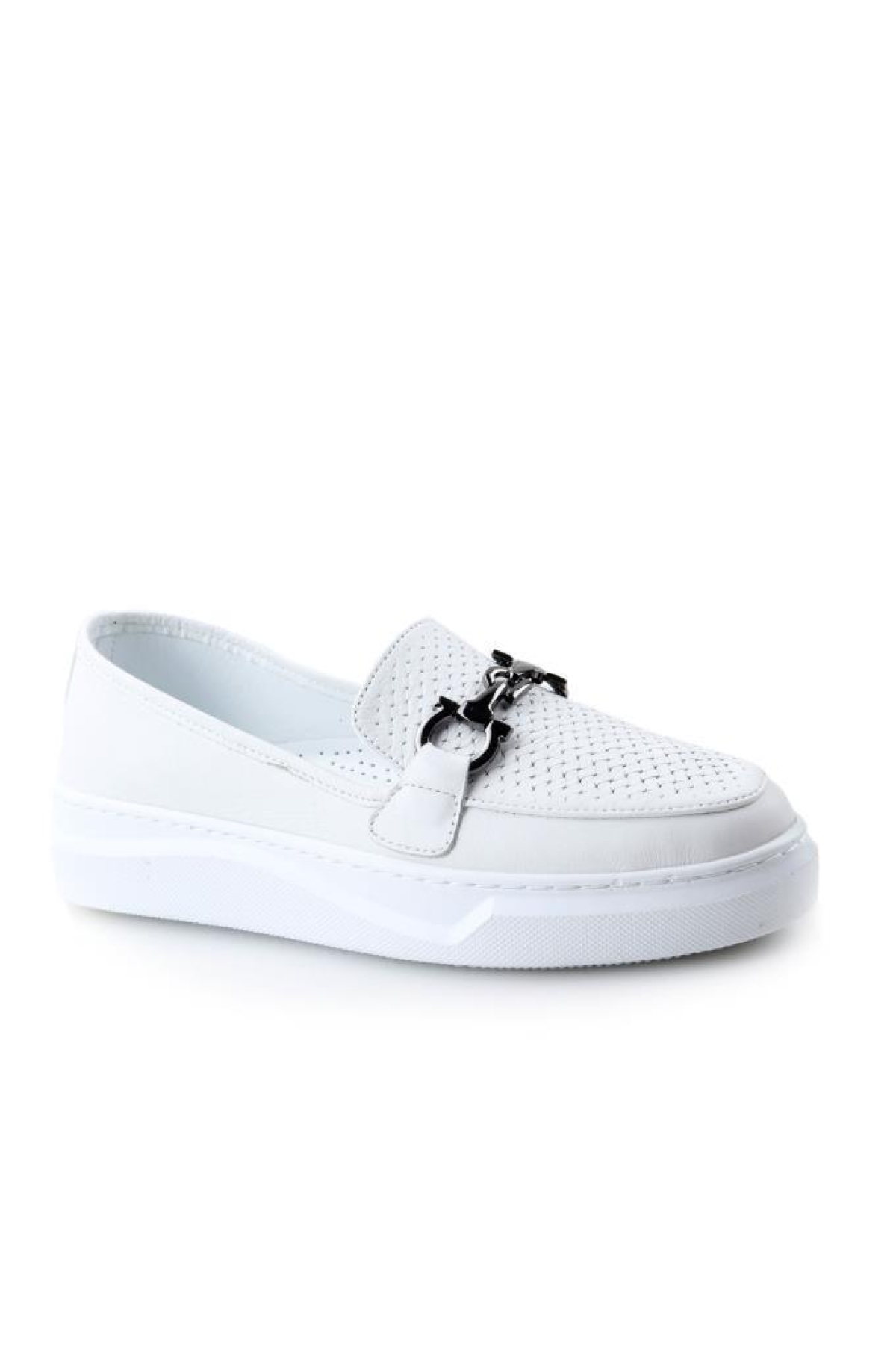 23039 Orto Pedik Kadın Günlük Hakiki Deri Ayakkabı - Görsel 2
