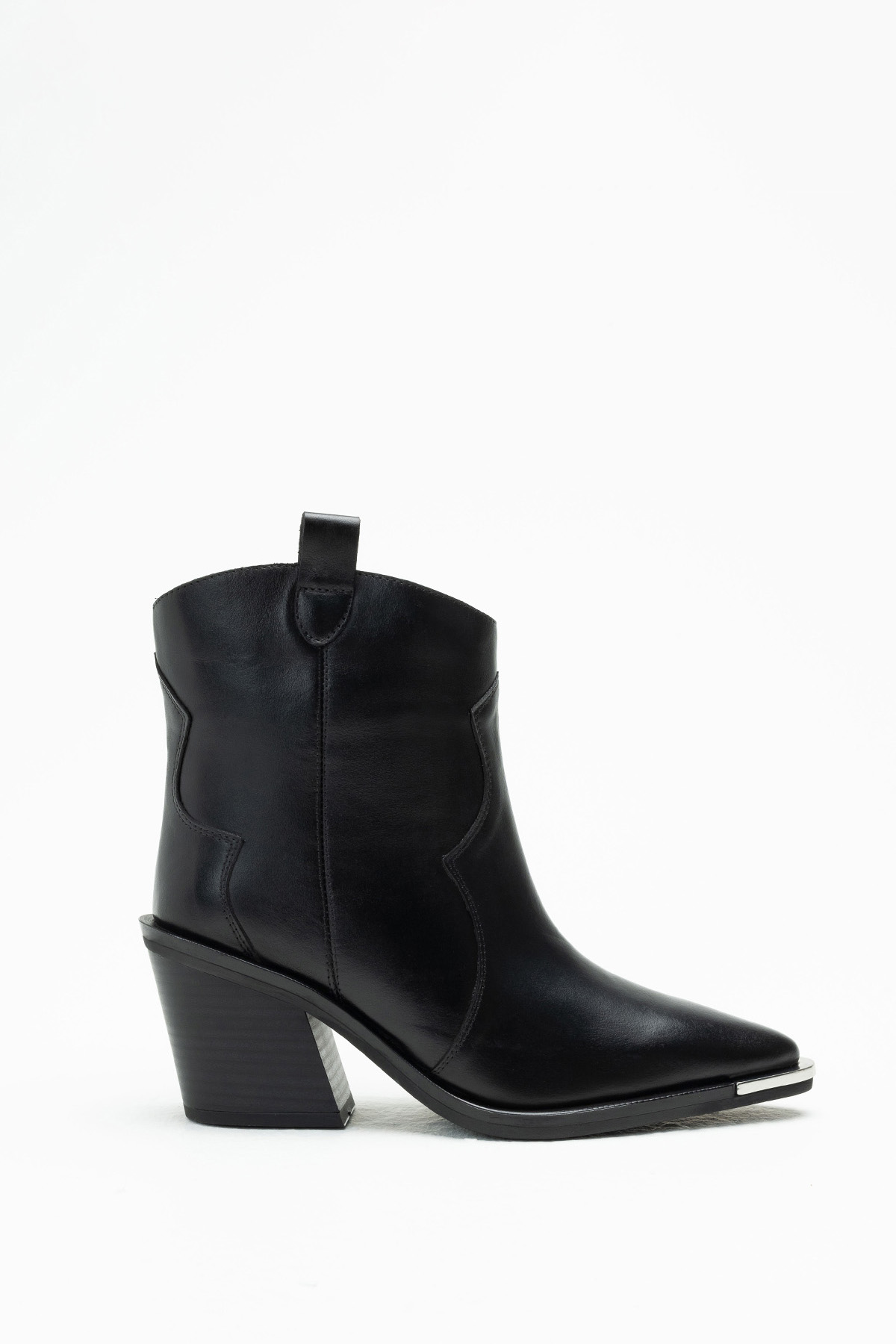 Kadın Rebeca Deri Bot 1158 Siyah - Görsel 2