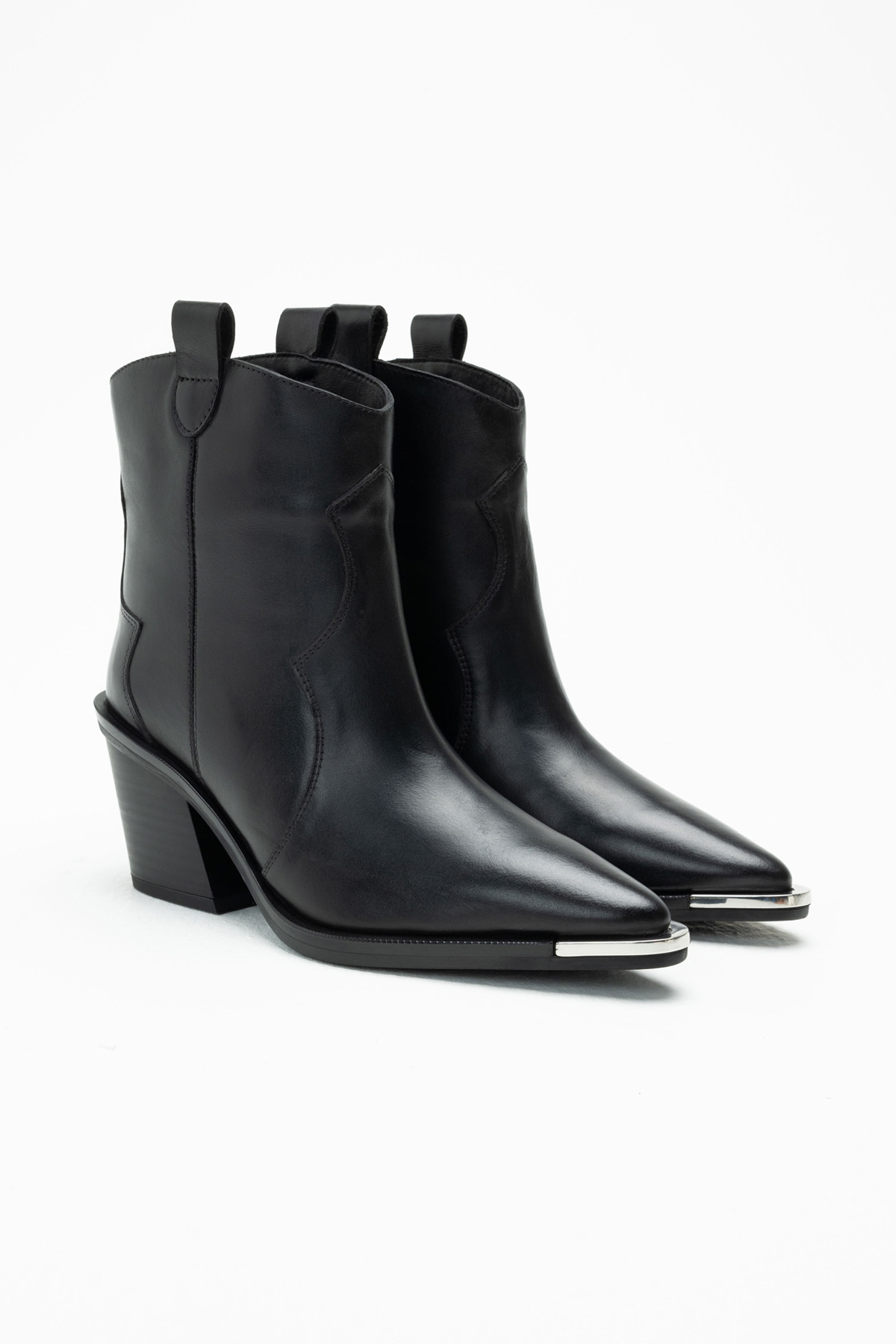 Kadın Rebeca Deri Bot 1158 Siyah - Görsel 3