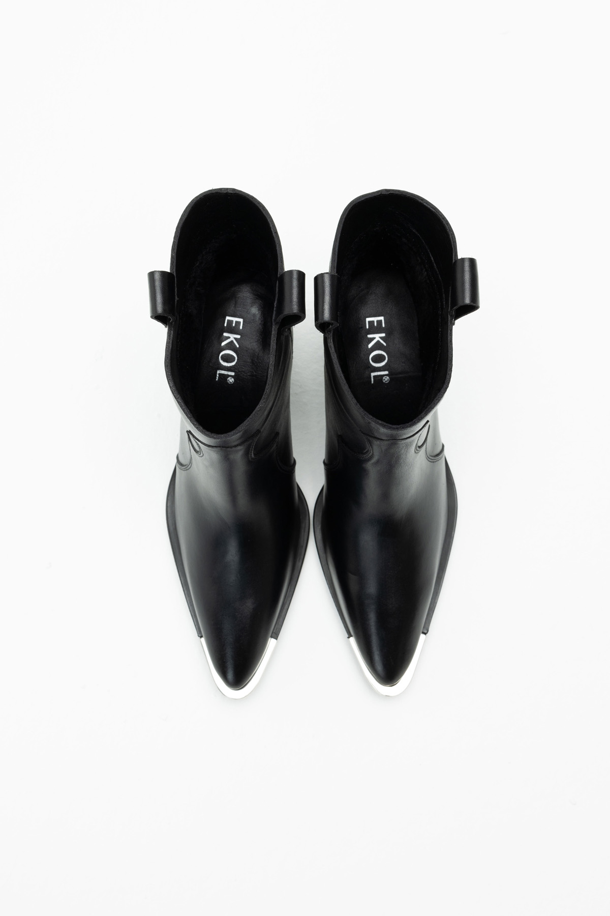 Kadın Rebeca Deri Bot 1158 Siyah - Görsel 4