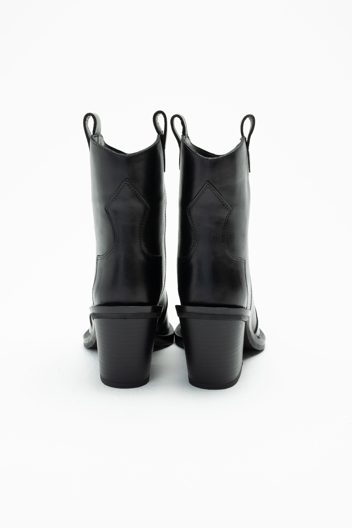 Kadın Rebeca Deri Bot 1158 Siyah - Görsel 5