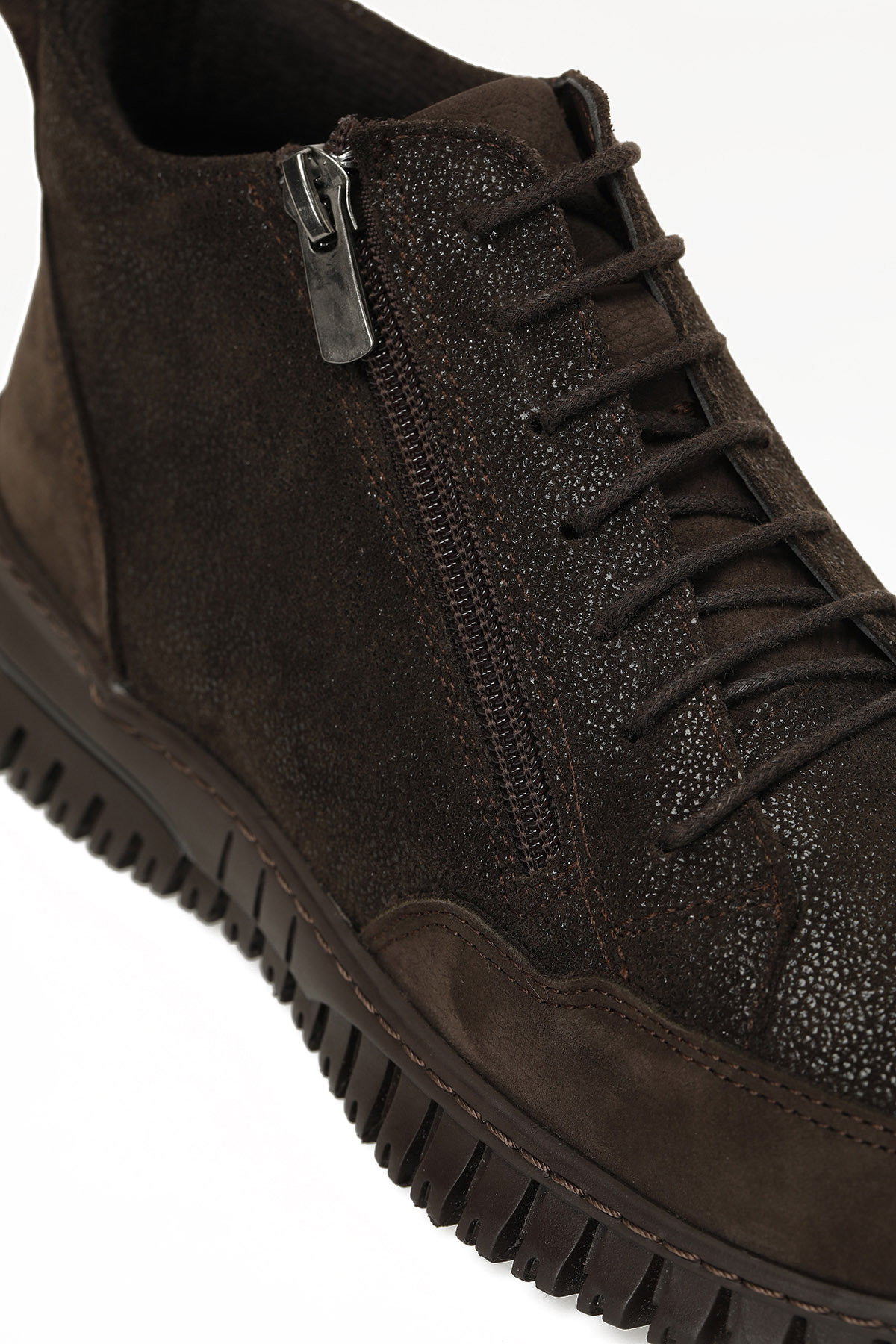 Polaris 5 Nokta 105331.PZ5PR Kahverengi Kadın Düz Bot - Görsel 8