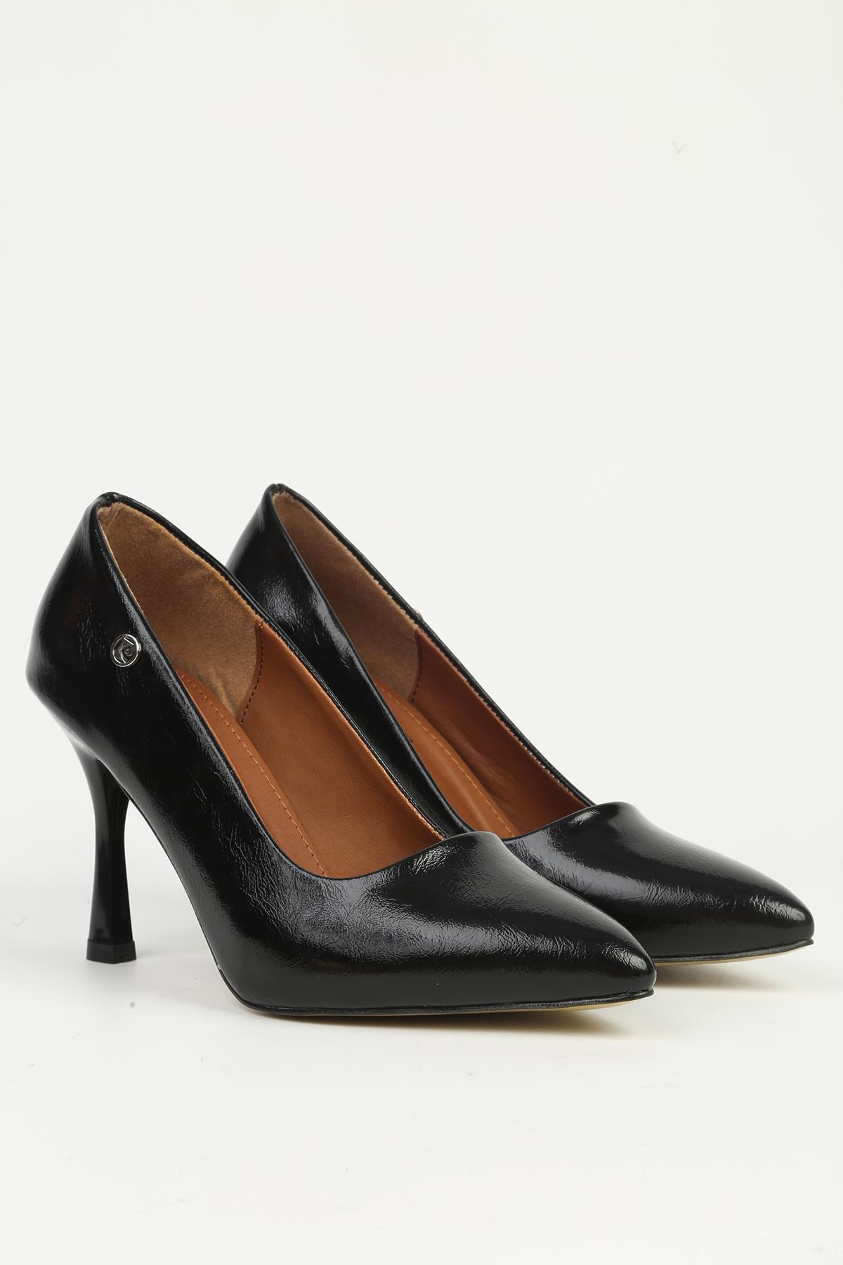 Siyah Topuklu Ayakkabı PC-54964 - Görsel 3