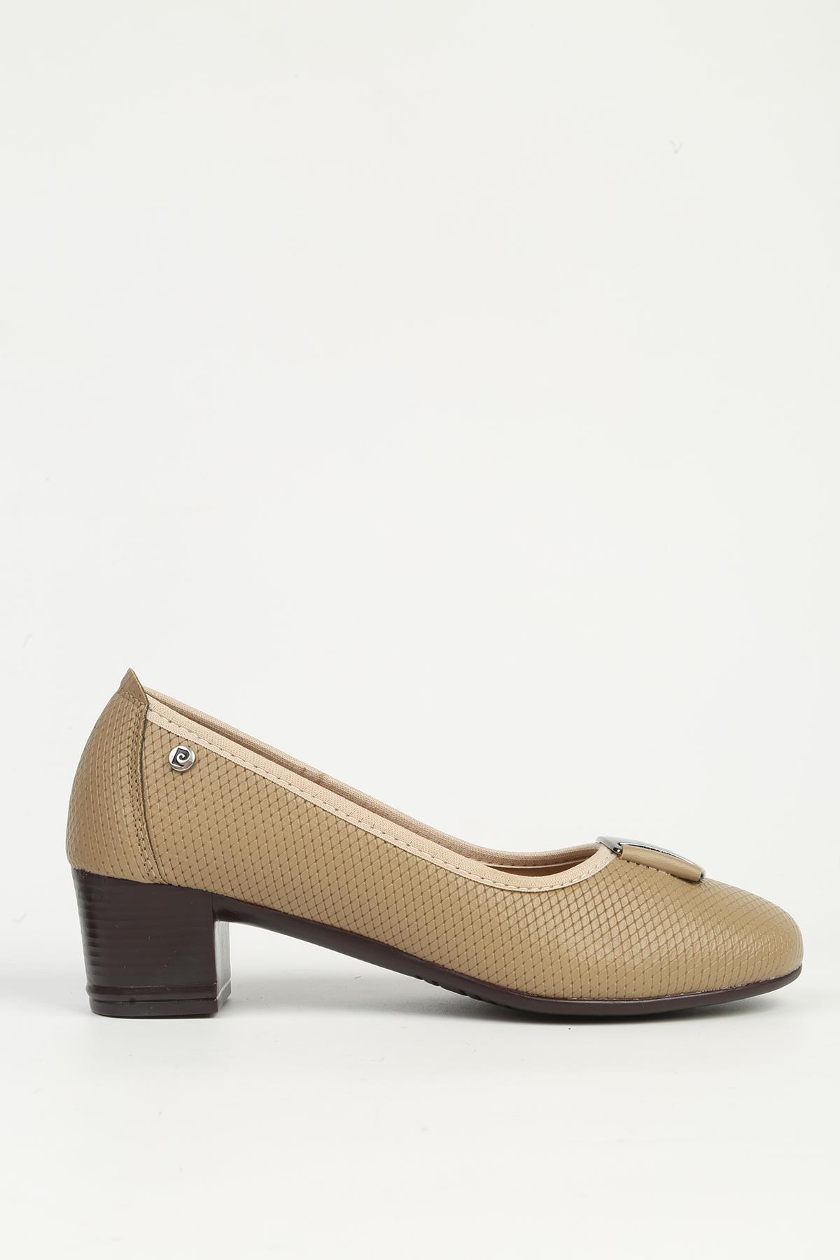 Bej Topuklu Ayakkabı PC-54940 - Görsel 2