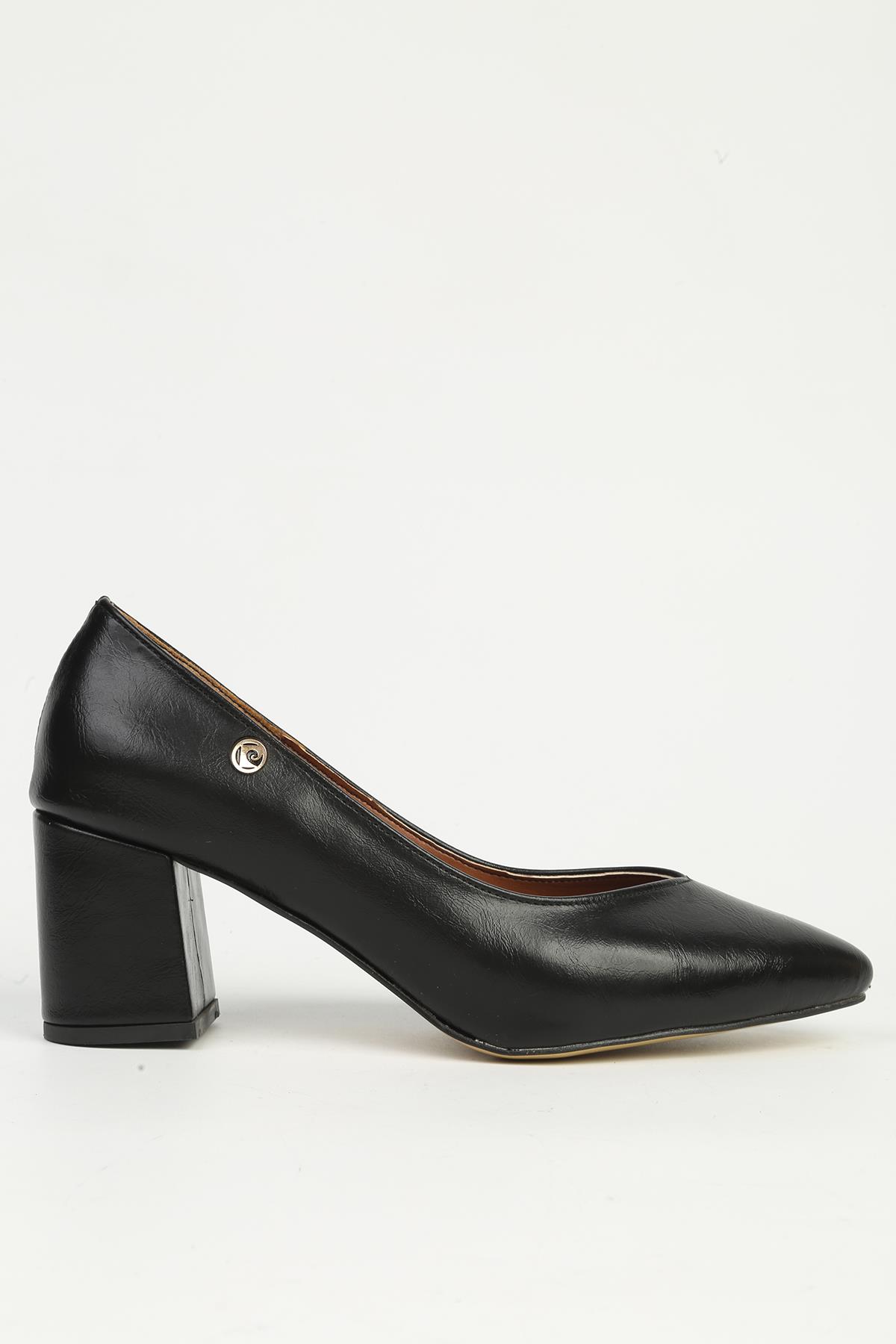 Siyah Topuklu Ayakkabı PC-54962 - Görsel 2