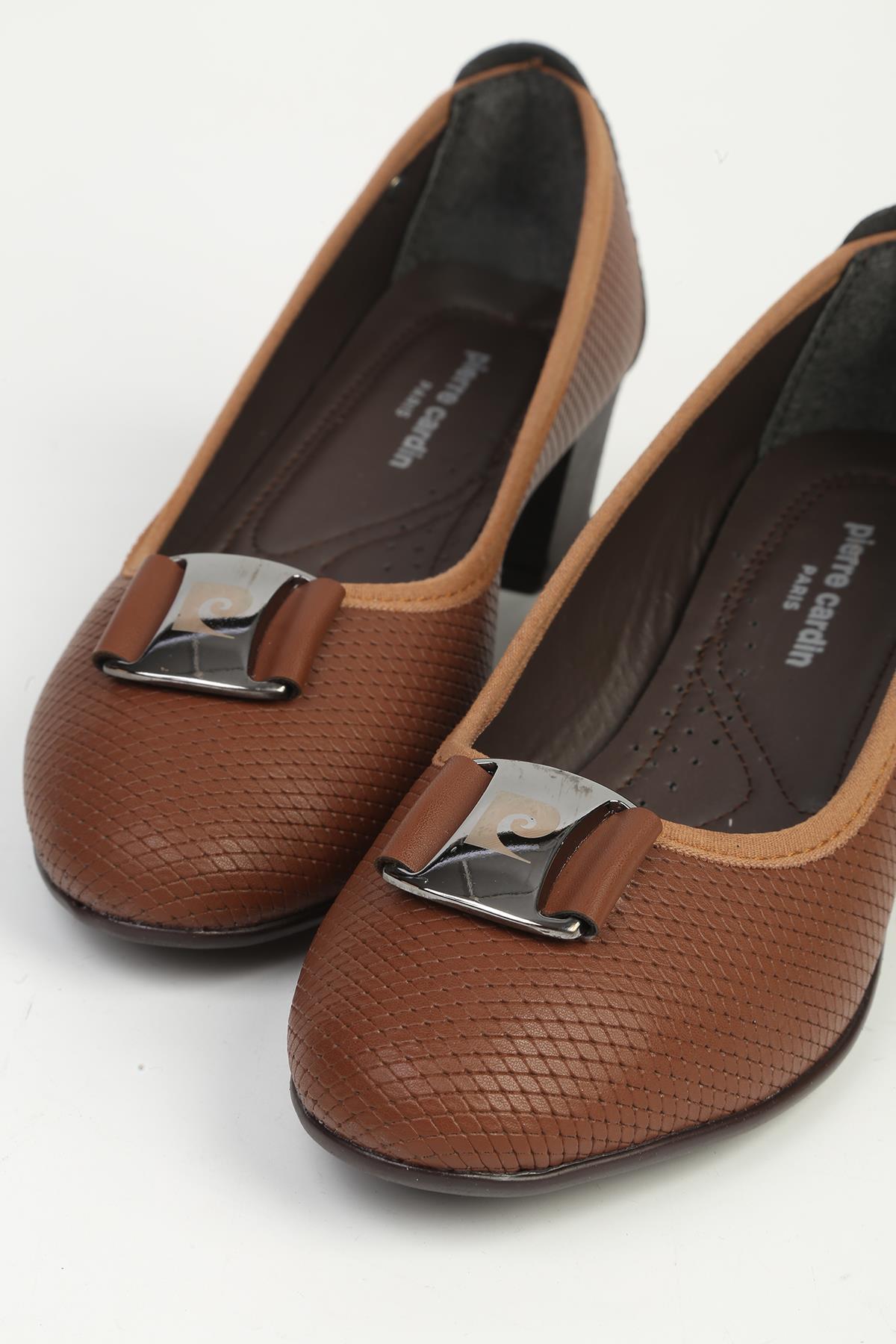 Taba Topuklu Ayakkabı PC-54940 - Görsel 5