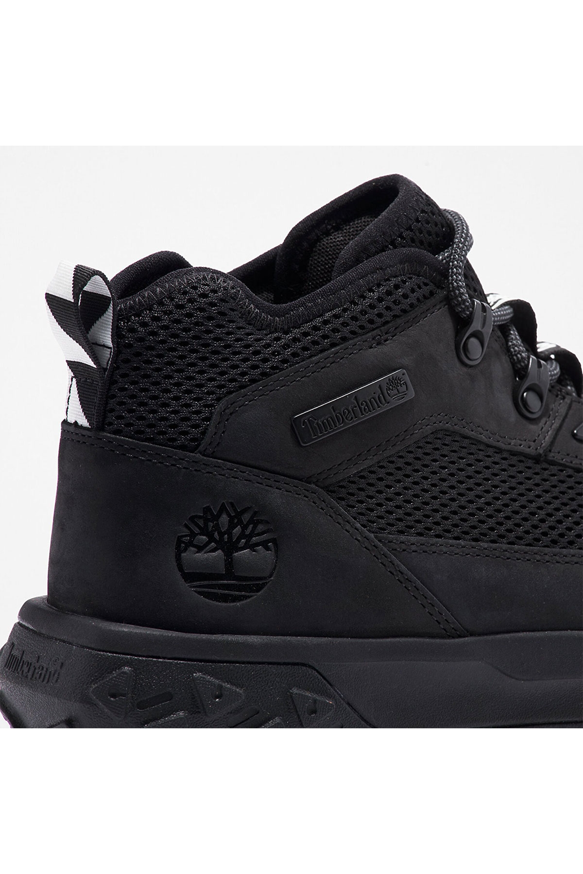 Green Stride Motion 6 Mid Lace Up Sneak Erkek Siyah Bot - Görsel 5