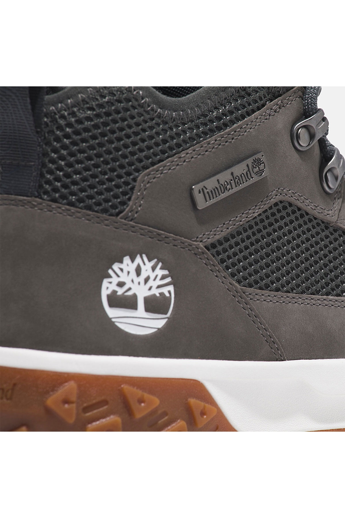 Green Stride Motion 6 Mid Lace Up Sneak Erkek Gri Bot - Görsel 5