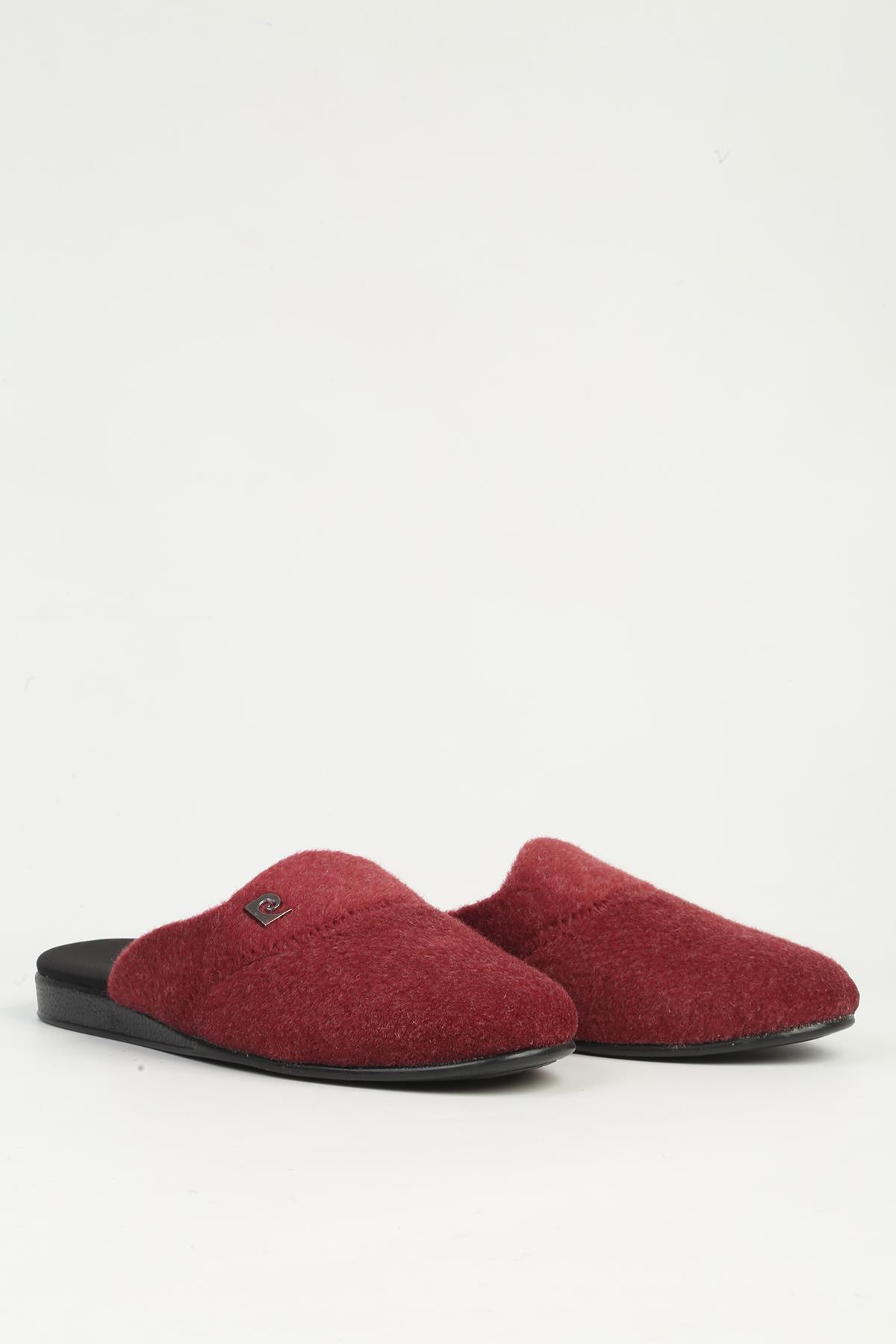 Erkek Ev Terliği Bordo PC-55368 - Görsel 3