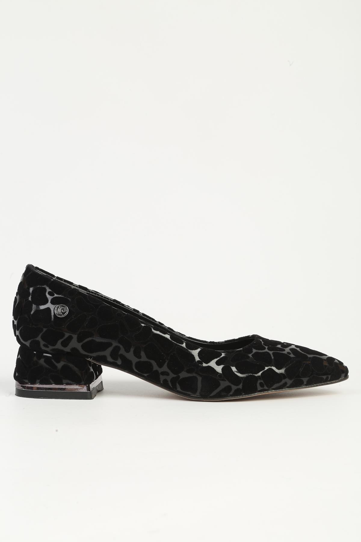 Siyah Topuklu Ayakkabı PC-55203 - Görsel 3
