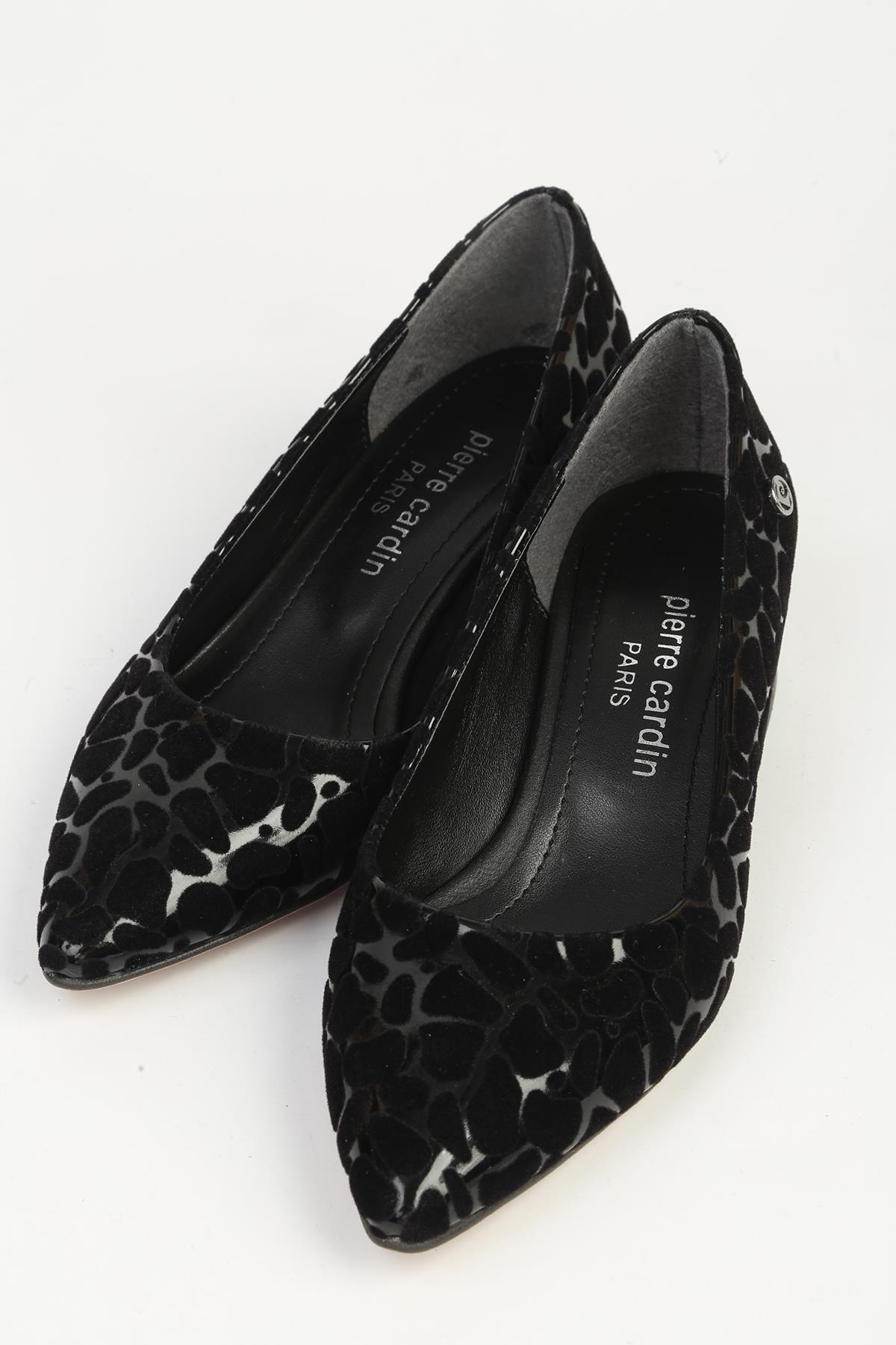Siyah Topuklu Ayakkabı PC-55203 - Görsel 4