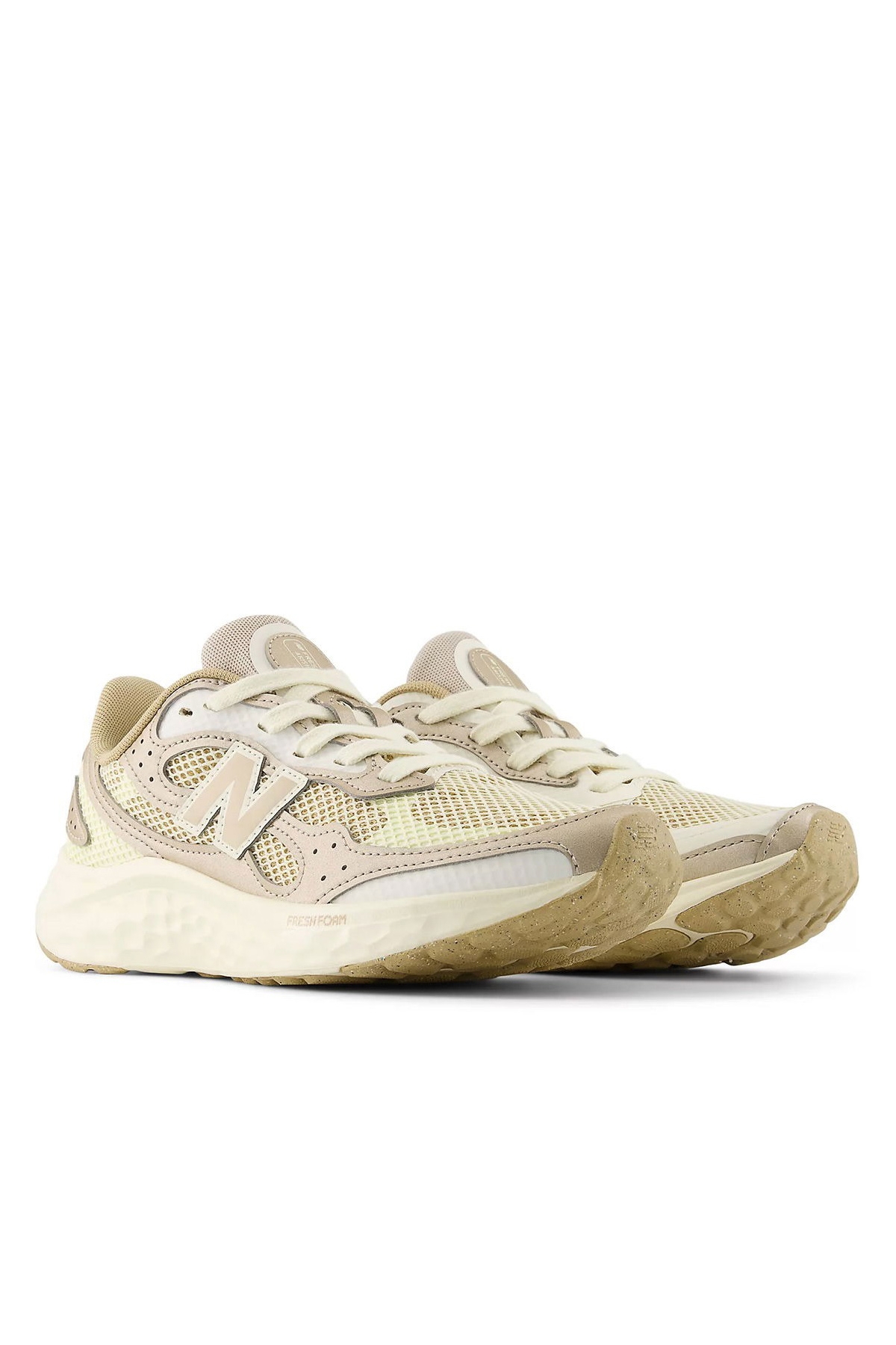 Fresh Foam Arishi V4 Tiralux Kadın Bej Koşu Ayakkabısı - Görsel 4