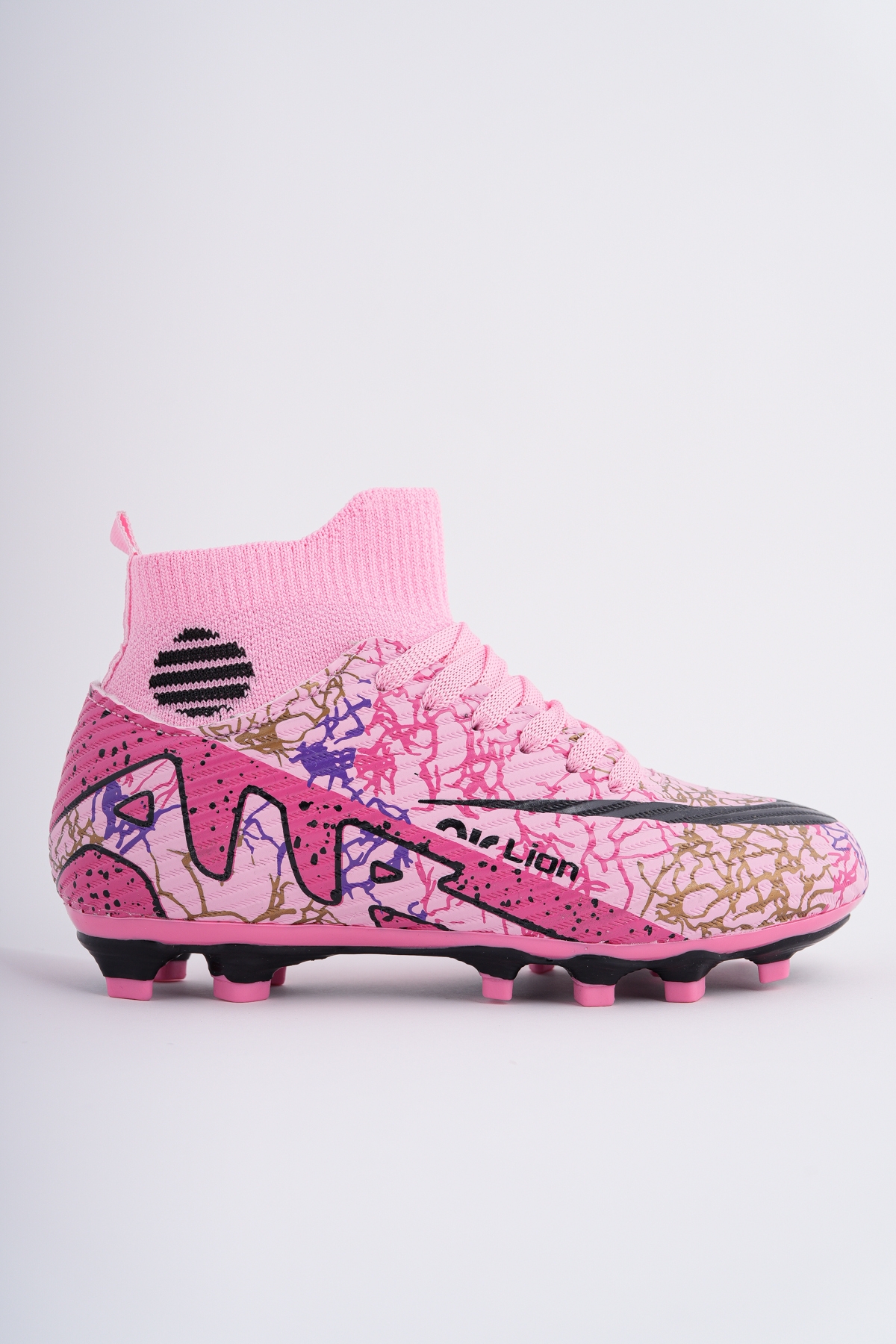 6501 KRAMPON ÇORAPLI BİLEKTEN SARMALI ÇİVİSİZ ERGONOMİK ESNEK FUTBOL KRAMPON AYAKKABI - Görsel 3