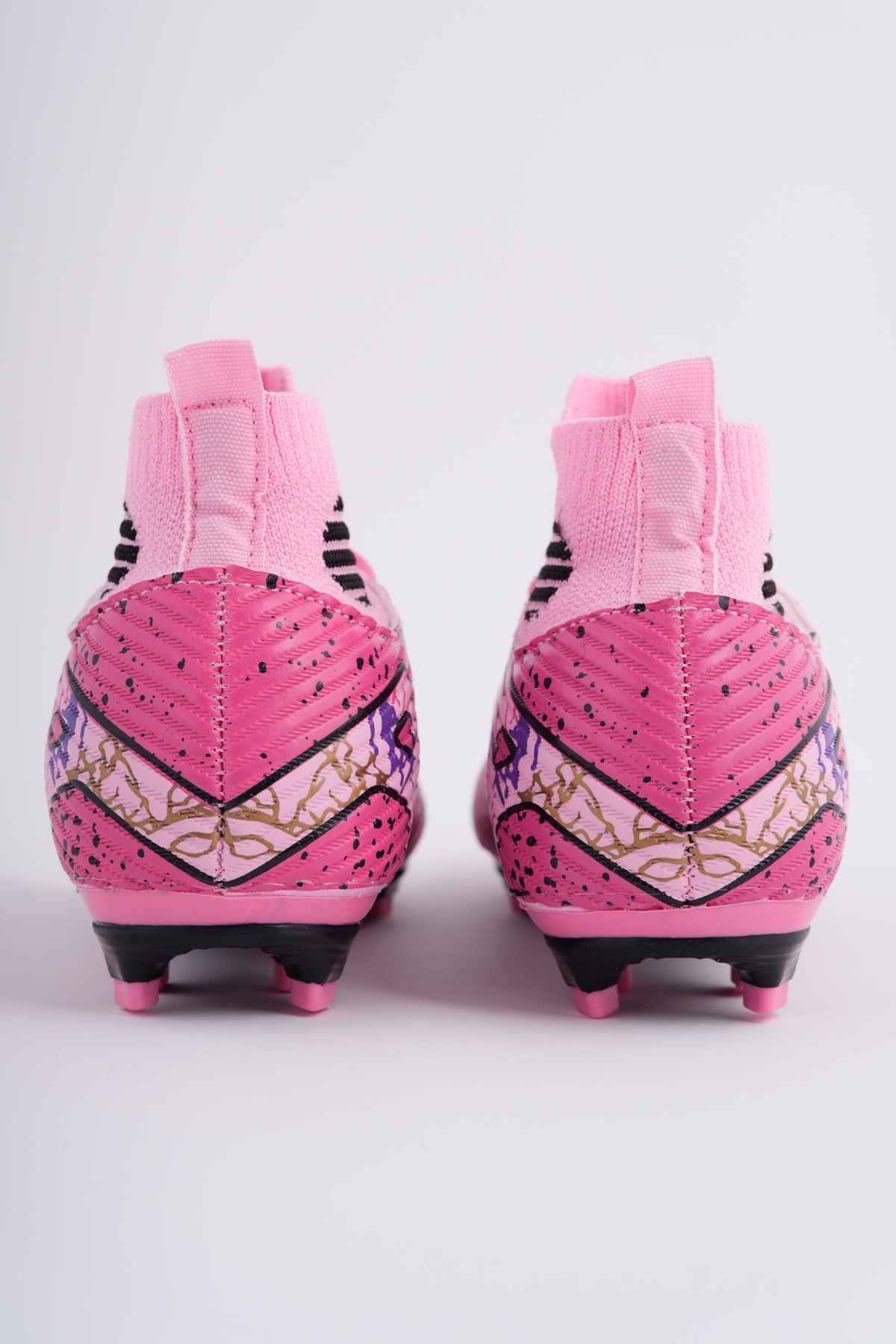 6501 KRAMPON ÇORAPLI BİLEKTEN SARMALI ÇİVİSİZ ERGONOMİK ESNEK FUTBOL KRAMPON AYAKKABI - Görsel 4