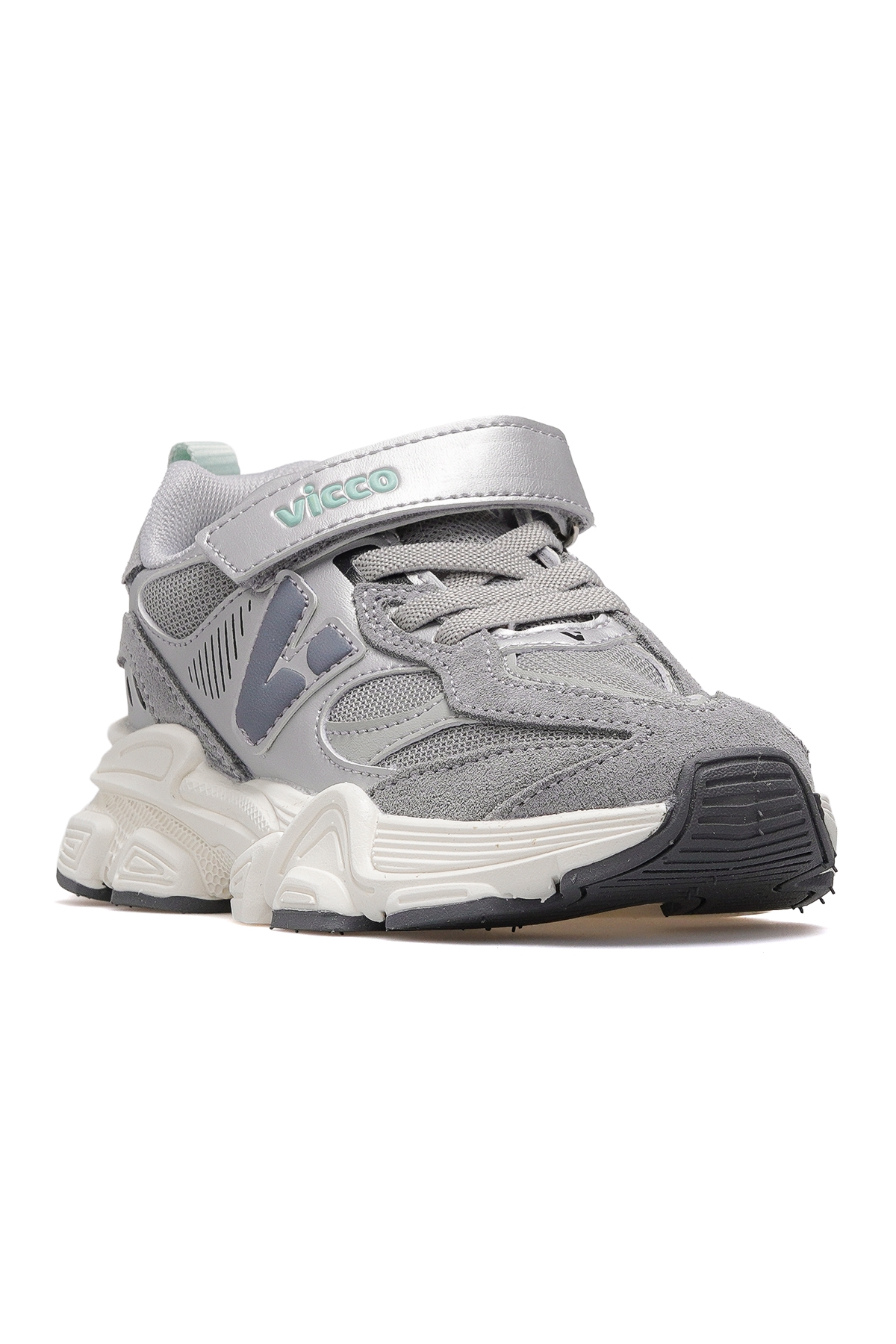 Wild Erkek Çocuk Günlük Sneaker Spor Ayakkabı 25k 346.200 Pe Gri - Görsel 5