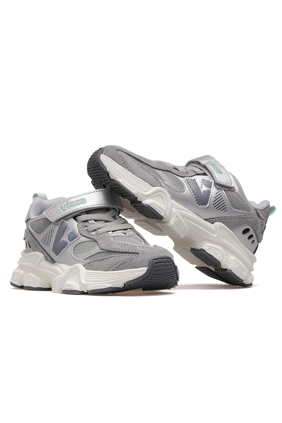 Wild Erkek Çocuk Günlük Sneaker Spor Ayakkabı 25k 346.200 Pe Gri - Görsel 7