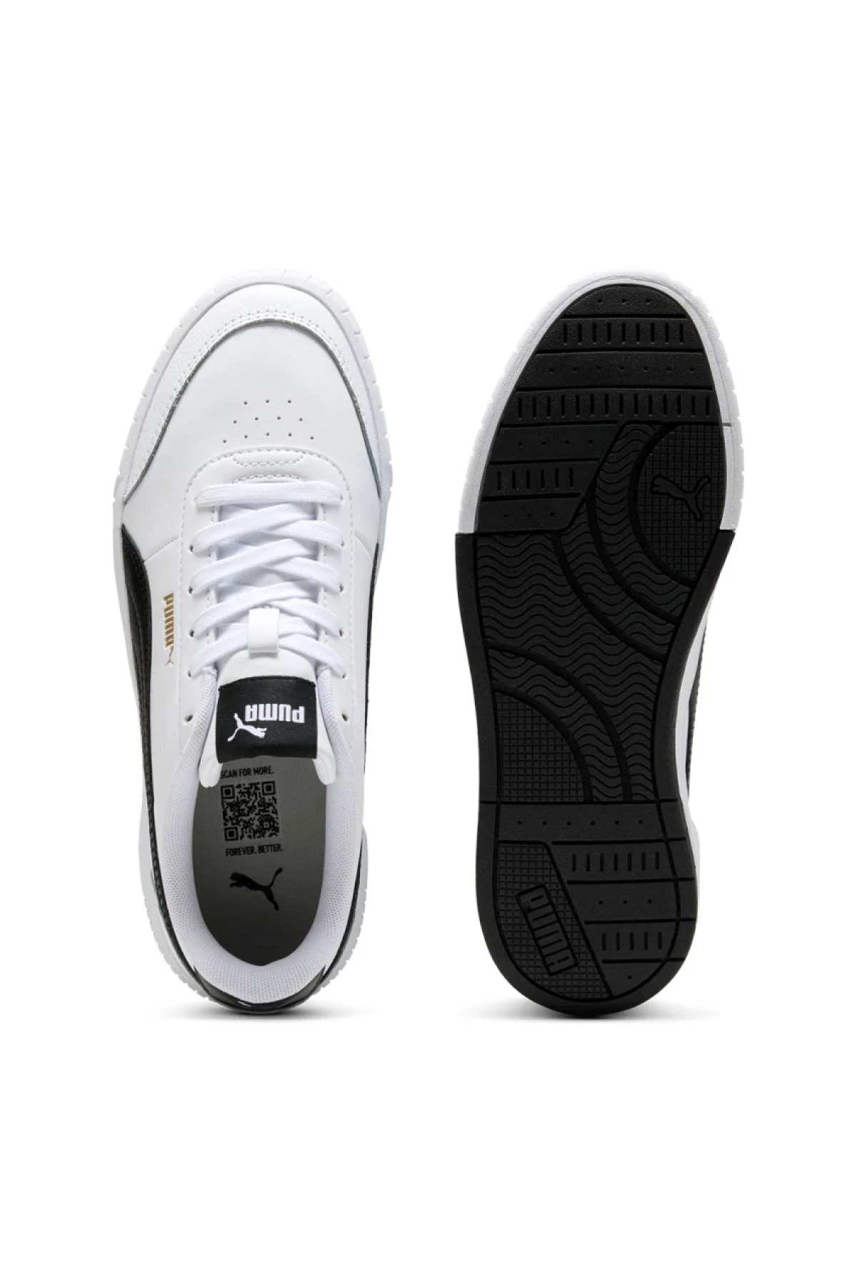 Carina Mia Kadın Beyaz Sneaker Ayakkabı 40263702 - Görsel 4