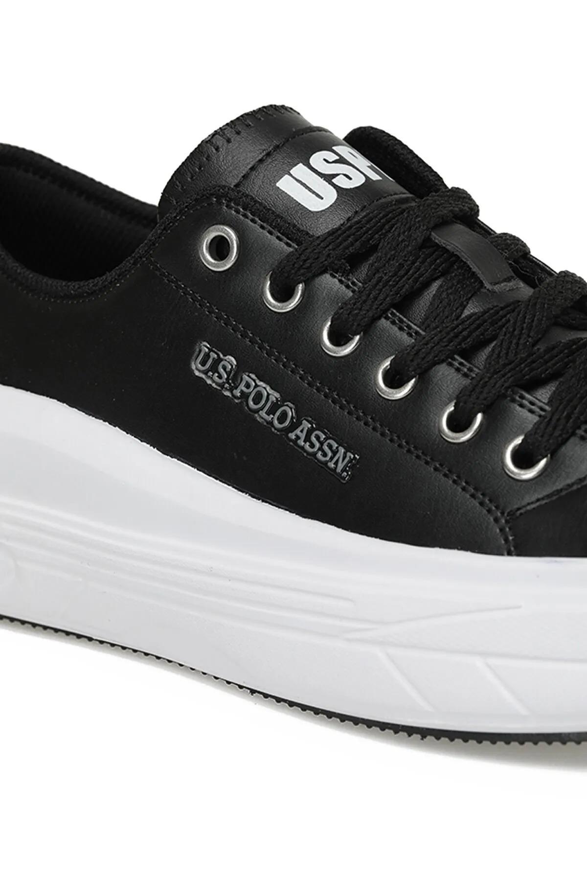 POLO ASSN. Cleme 3Pr Siyah Kadın Sneaker Ayakkabı 101390013 - Görsel 7