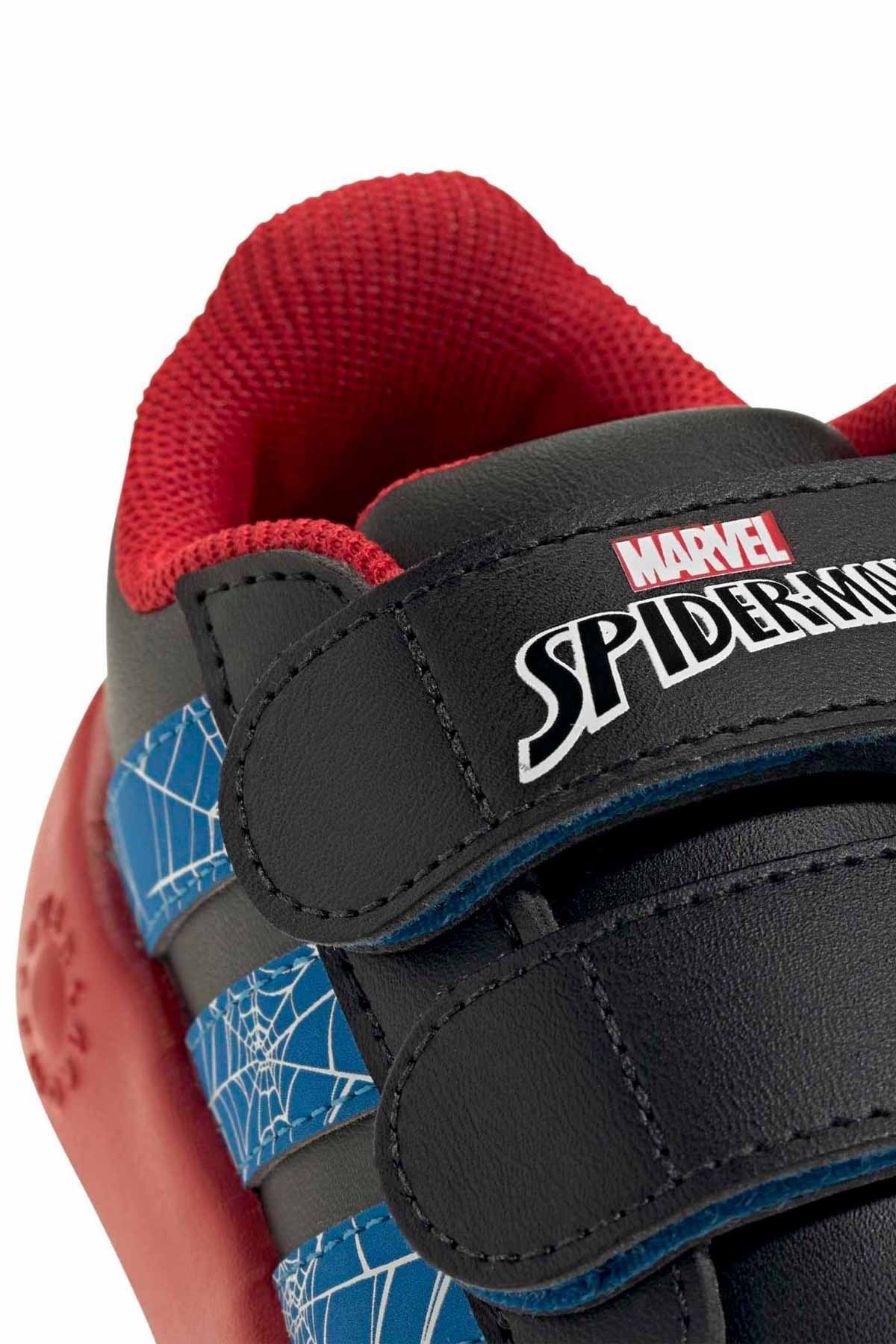 GRAND COURT SPIDER-MAN CF Siyah Erkek Çocuk Sneaker - Görsel 6