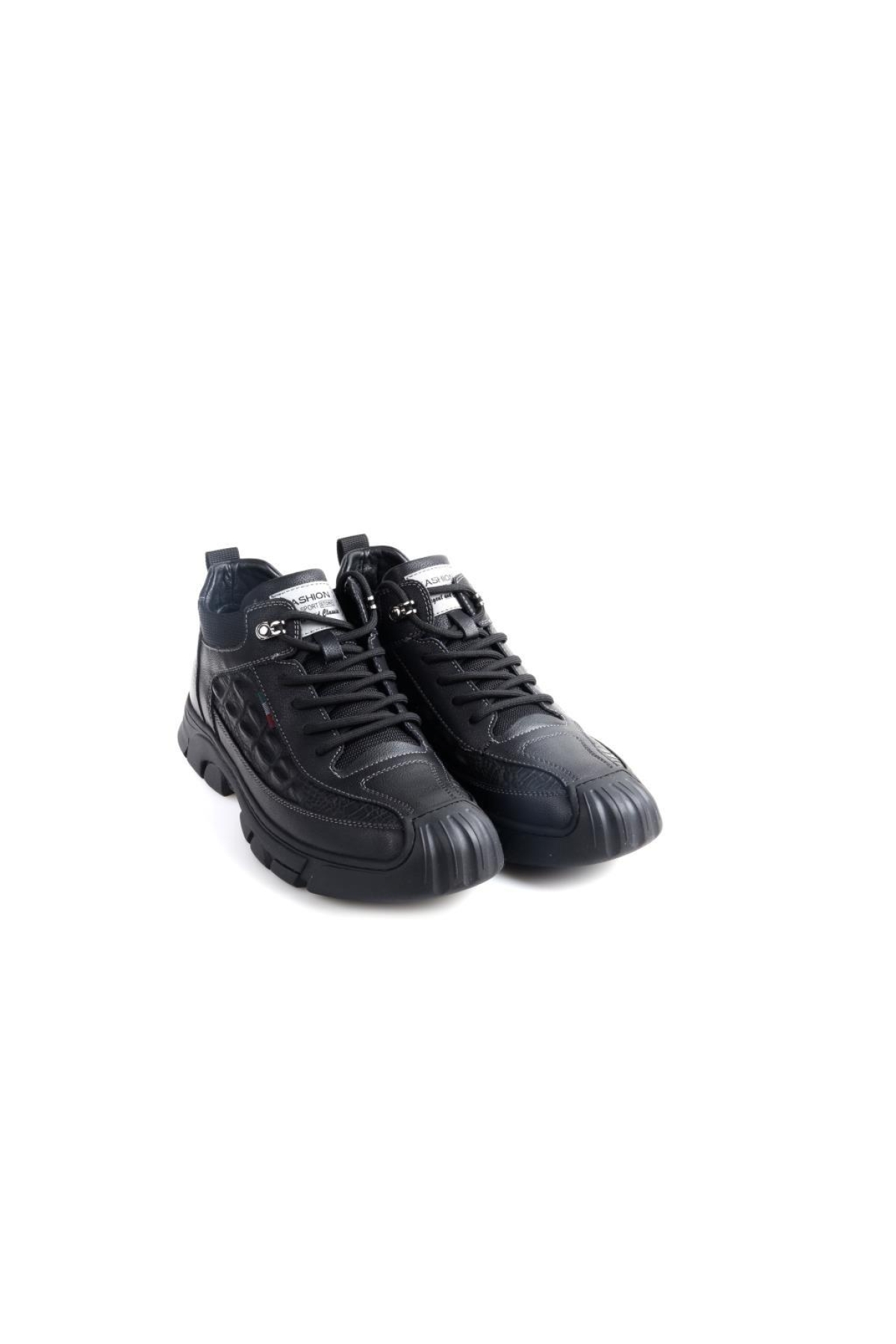 23K533 Erkek Sneaker Deri Bot - Görsel 4