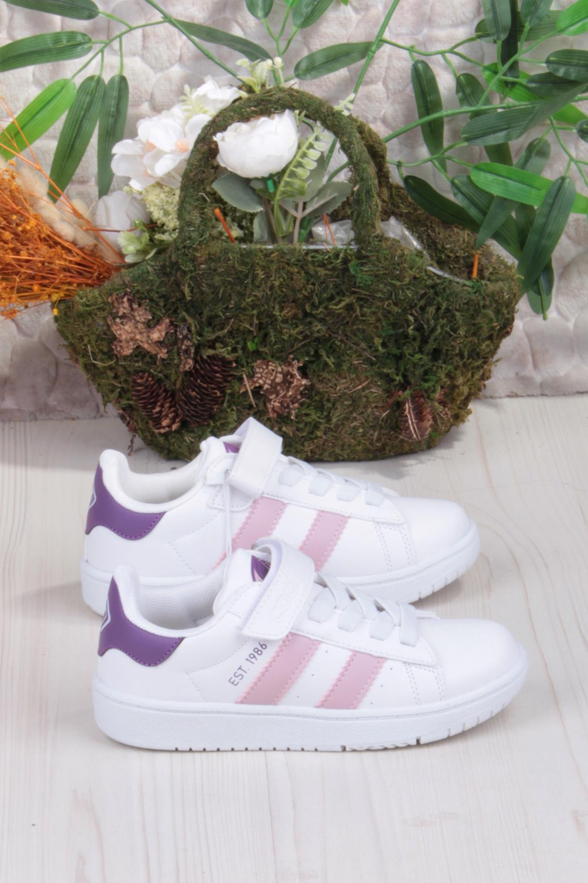 Cool Cooper Rahat Esnek Sneaker Kız Çocuk Spor Ayakkabı - Görsel 2