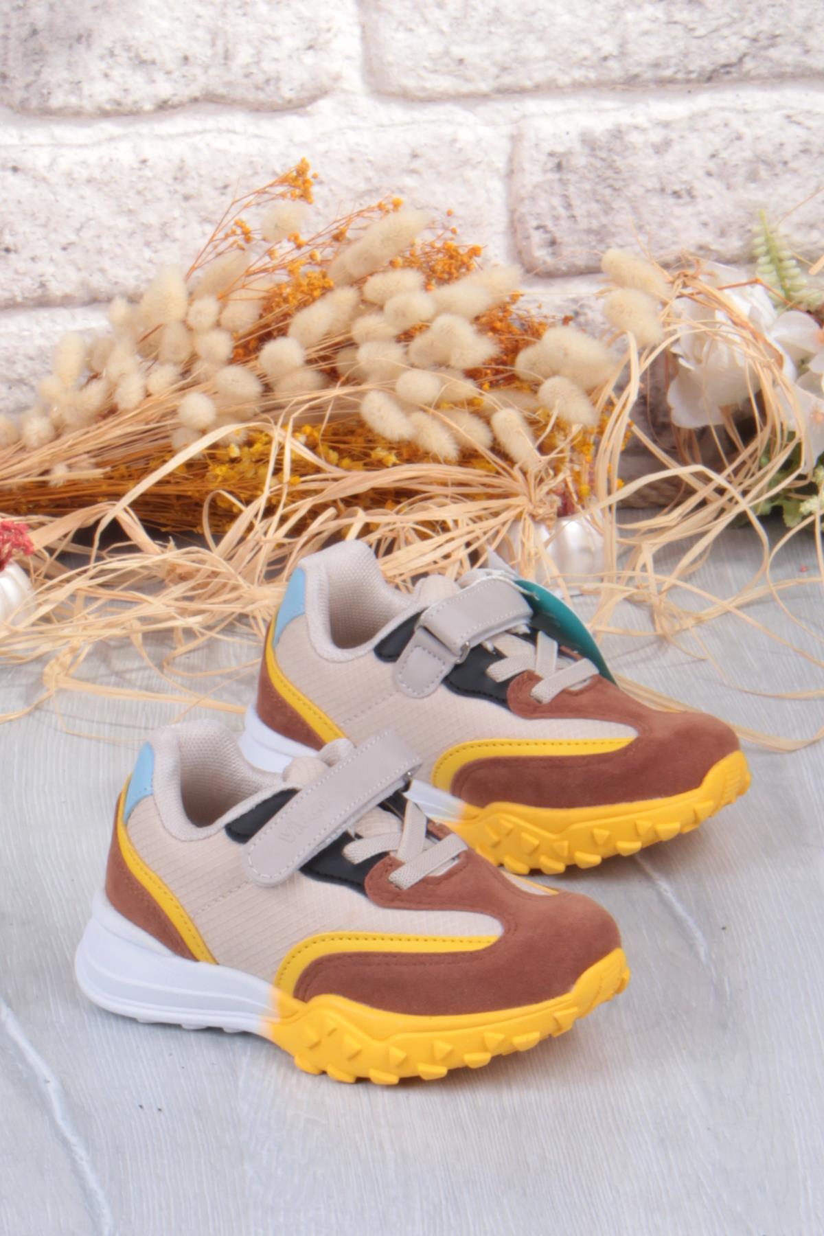 346.B25K.253 Surf Bej Rahat Erkek Çocuk Ayakkabı - Görsel 2