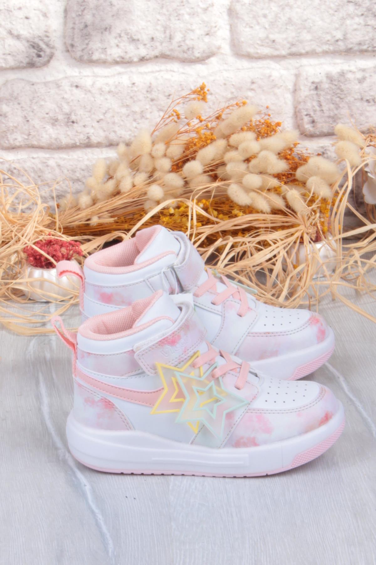 946.P25K.416 Yenni Pudra Işıklı Kız Çocuk Bot - Görsel 2