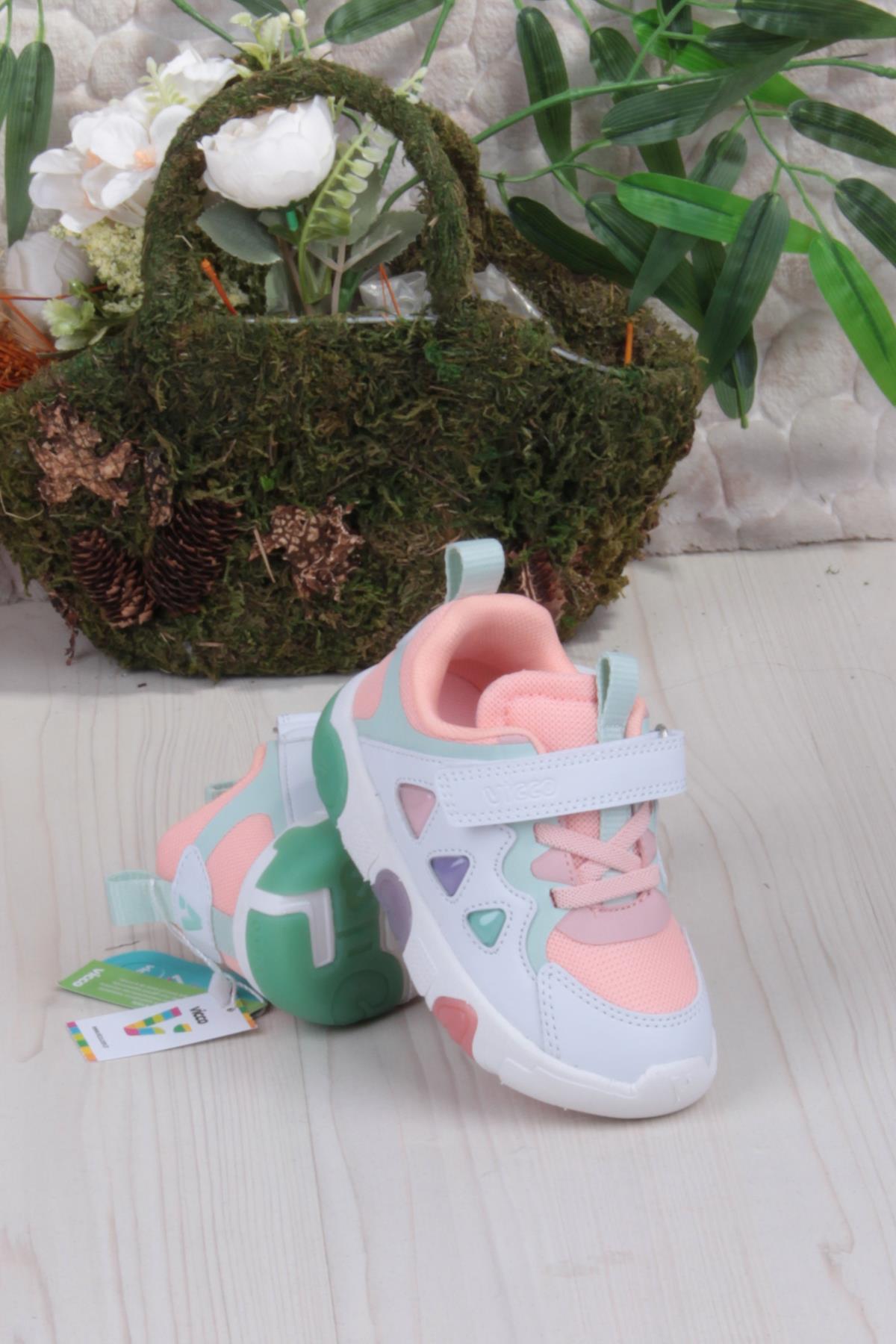 346.B25K.209 Phonex Pudra Işıklı Kız Çocuk Ayakkabı - Görsel 5