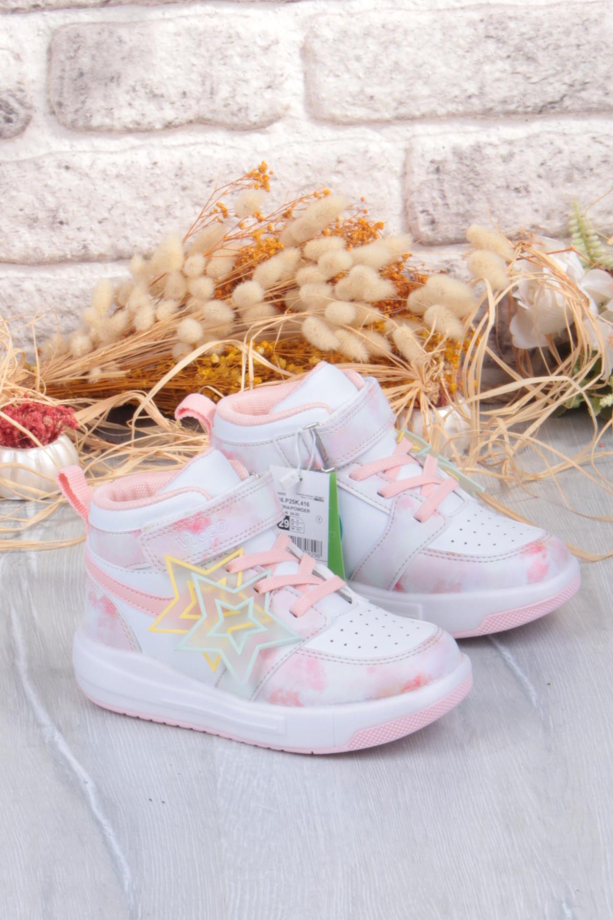 946.B25K.416 Yenni Pudra Işıklı Kız Çocuk Bot - Görsel 2