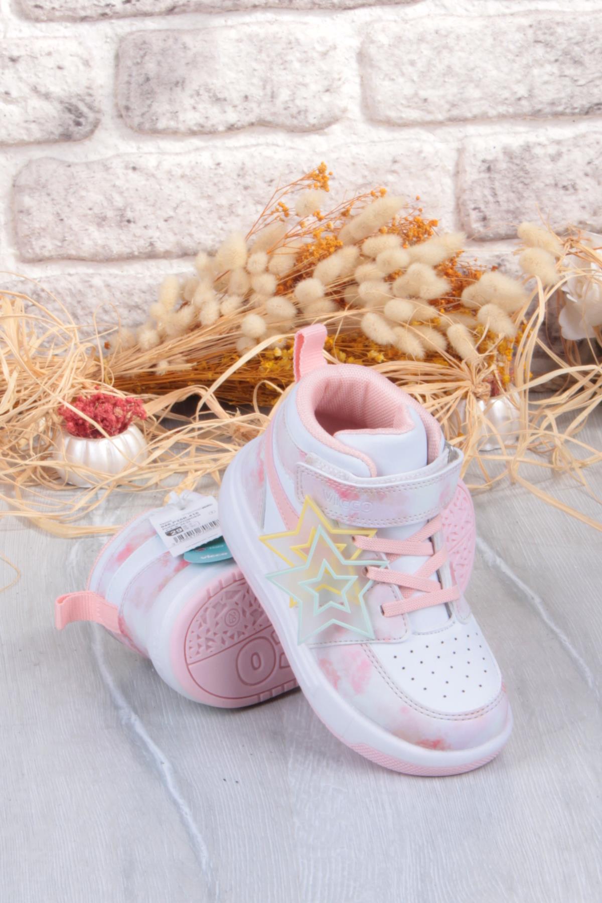 946.B25K.416 Yenni Pudra Işıklı Kız Çocuk Bot - Görsel 5