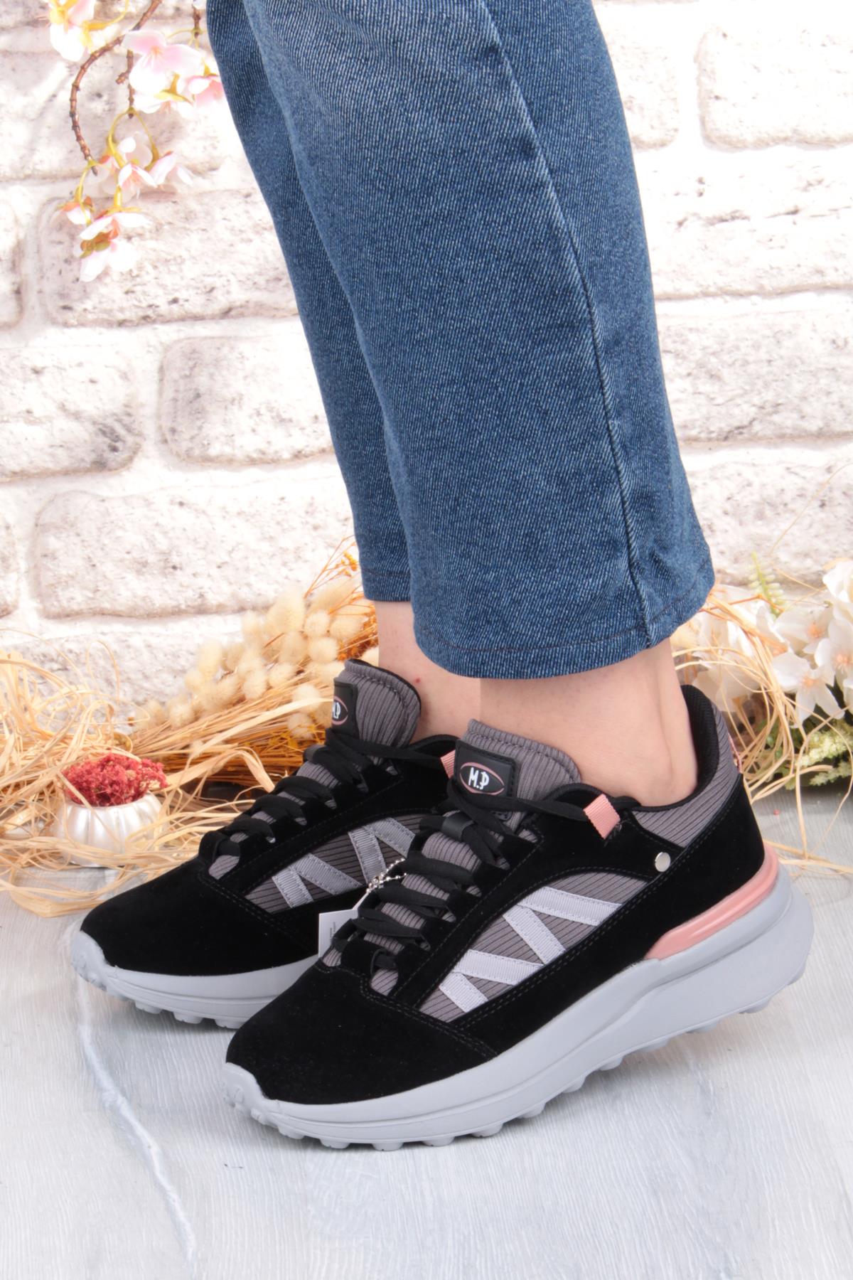 252-6054 Rahat Hafif Orijinal Ürün Kadın Spor Ayakkabı - Görsel 3