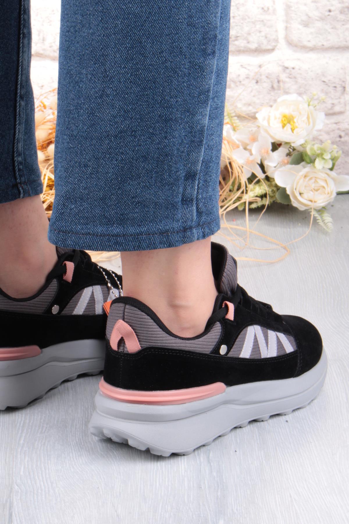 252-6054 Rahat Hafif Orijinal Ürün Kadın Spor Ayakkabı - Görsel 5