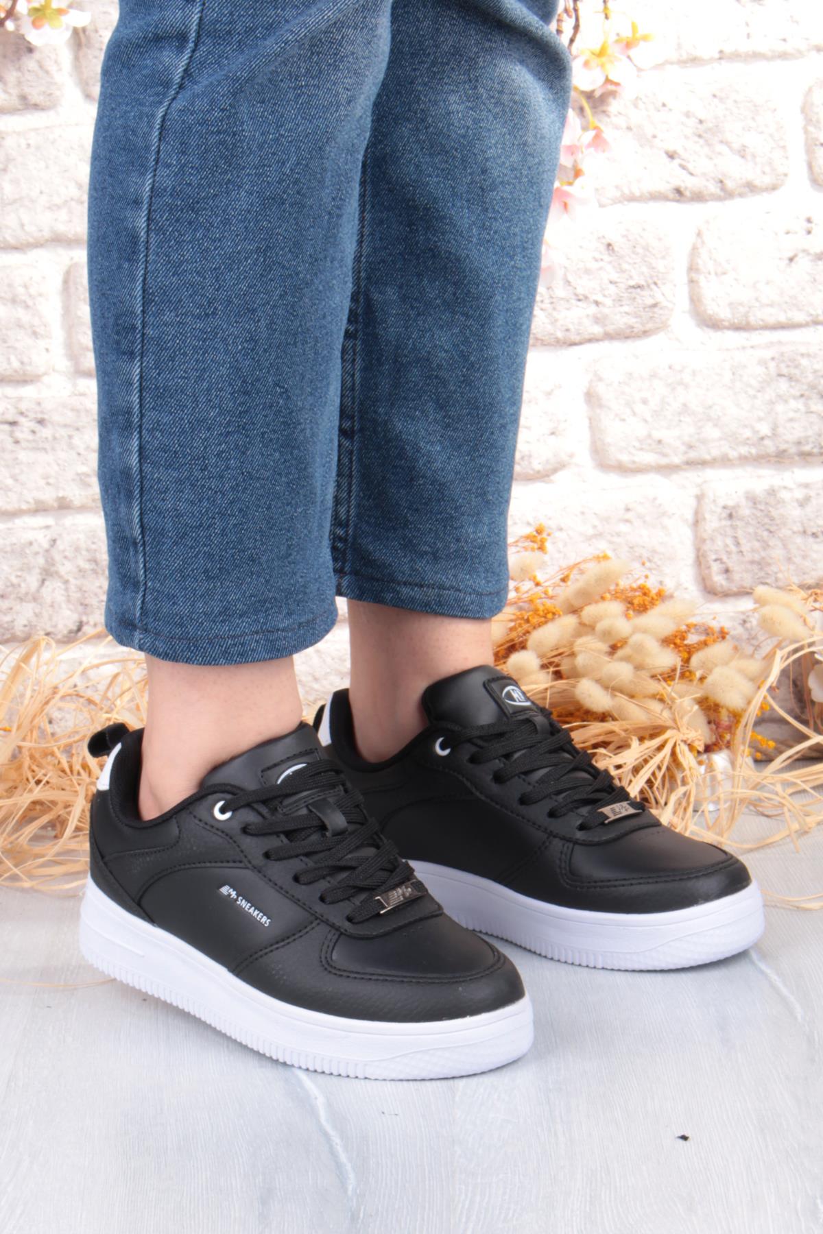 252 6049 Rahat Hafif Orijinal Ürün Kadın Sneaker Spor Ayakkabı - Görsel 4