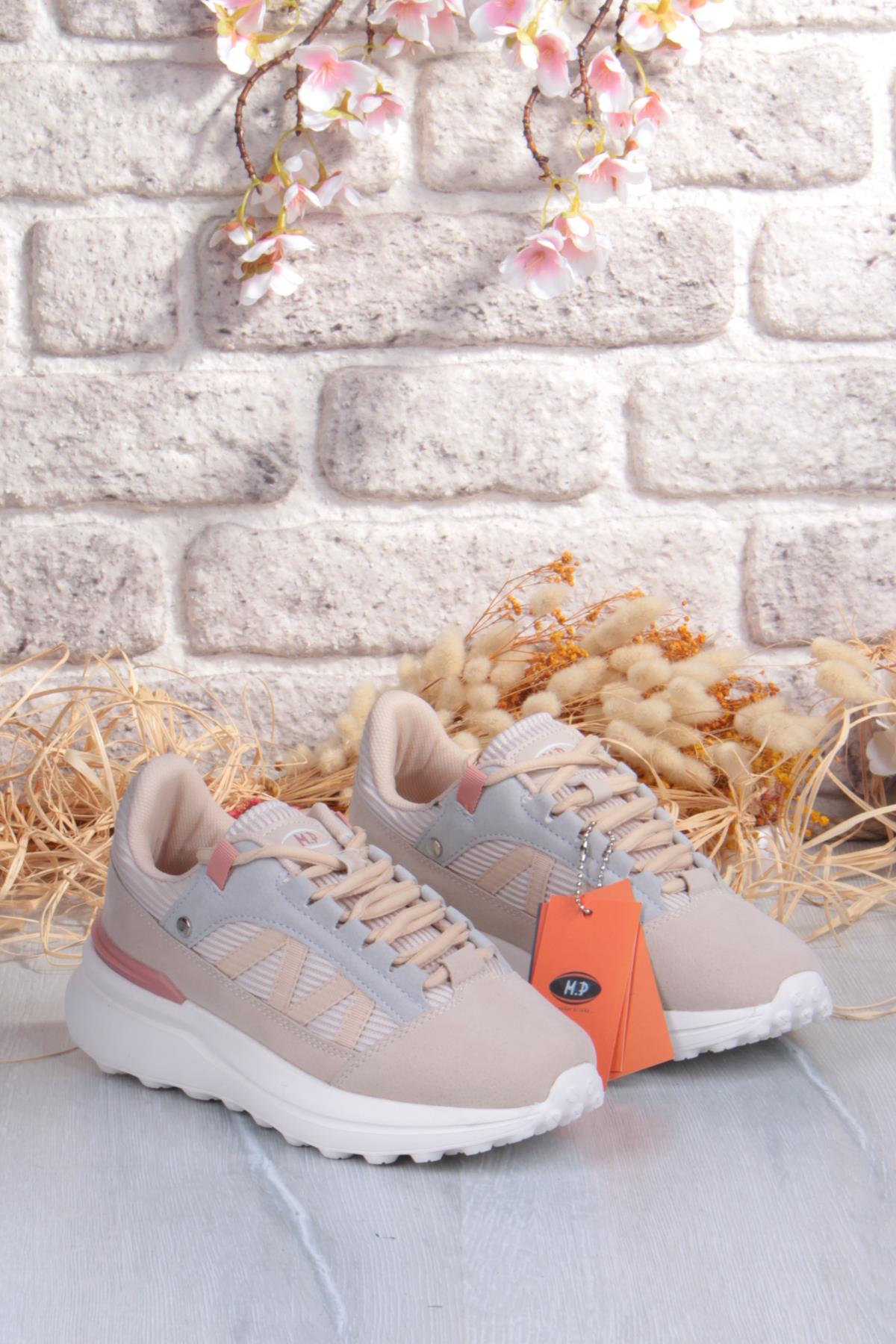 252-6054 Rahat Hafif Orijinal Ürün Kadın Spor Ayakkabı - Görsel 6