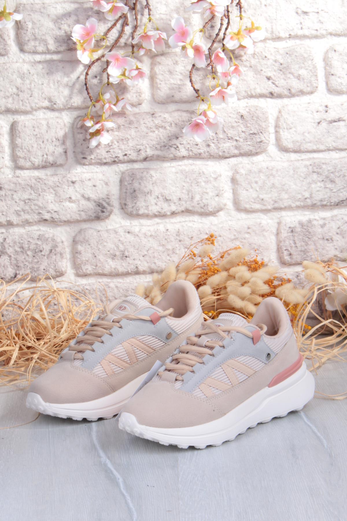 252-6054 Rahat Hafif Orijinal Ürün Kadın Spor Ayakkabı - Görsel 7