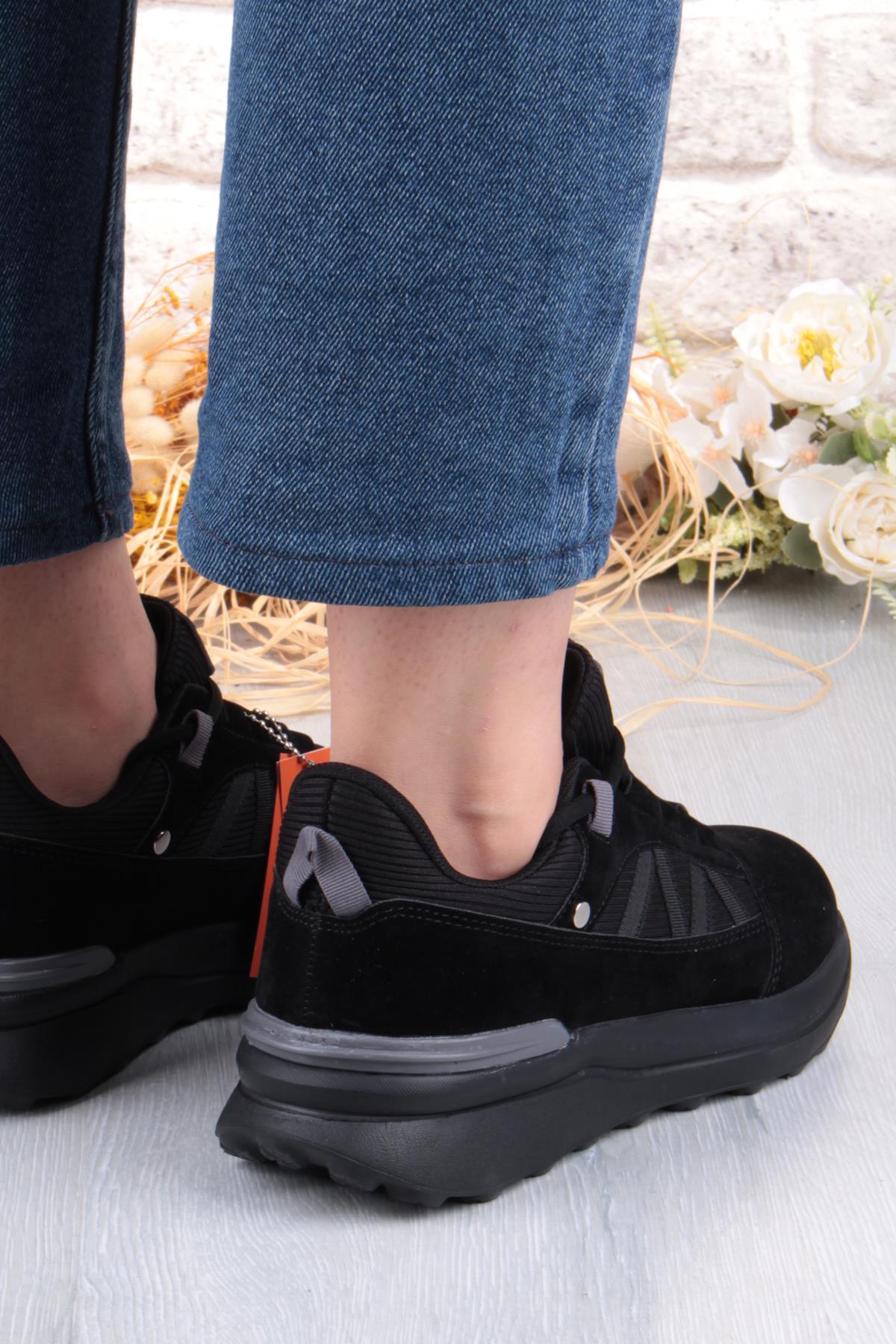 252-6054 Rahat Hafif Orijinal Ürün Kadın Spor Ayakkabı - Görsel 5