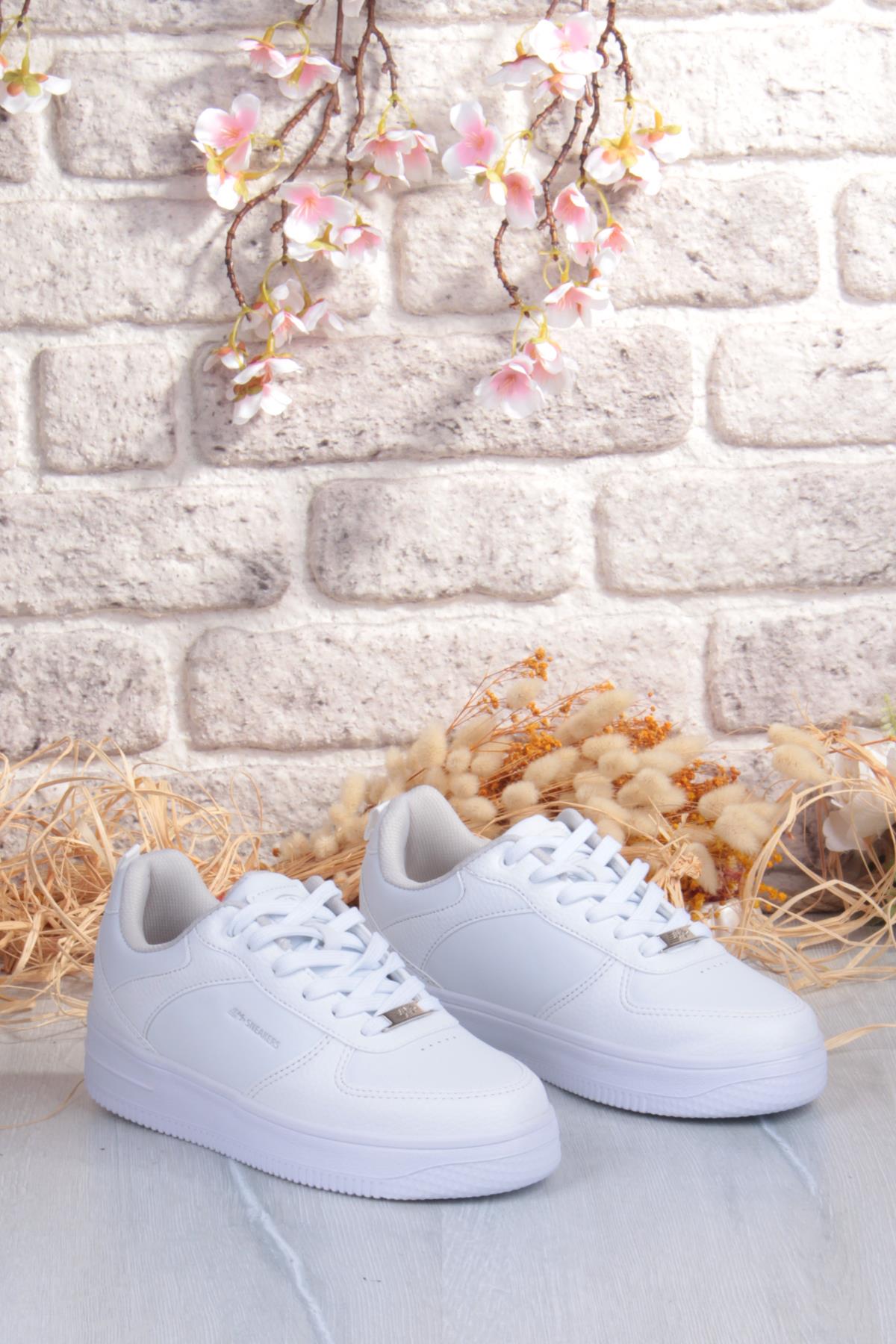 252 6049 Rahat Hafif Orijinal Ürün Kadın Sneaker Spor Ayakkabı - Görsel 6