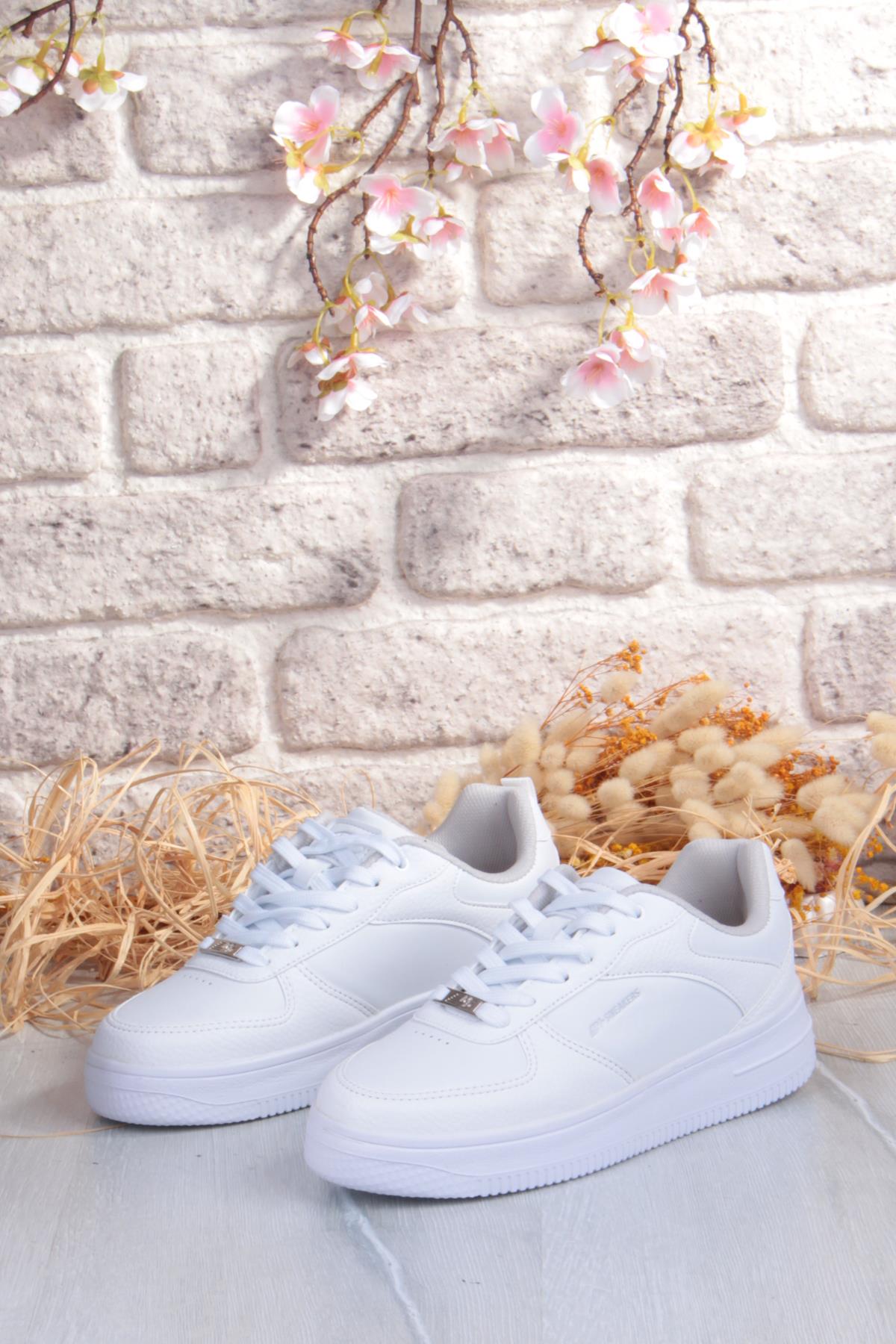 252 6049 Rahat Hafif Orijinal Ürün Kadın Sneaker Spor Ayakkabı - Görsel 7