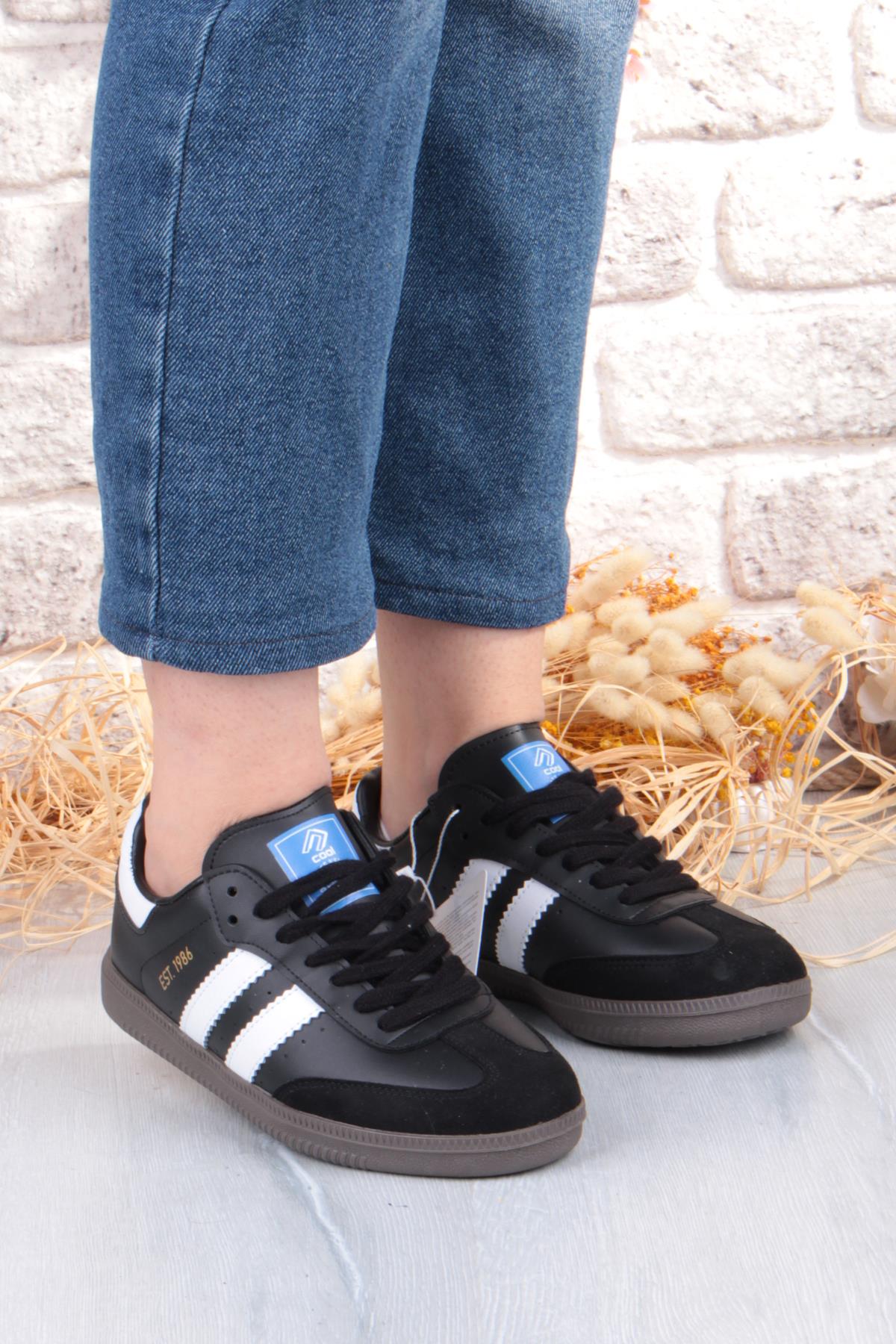 Cool Angola Rahat Esnek Kadın Sneaker Ayakkabı - Görsel 4