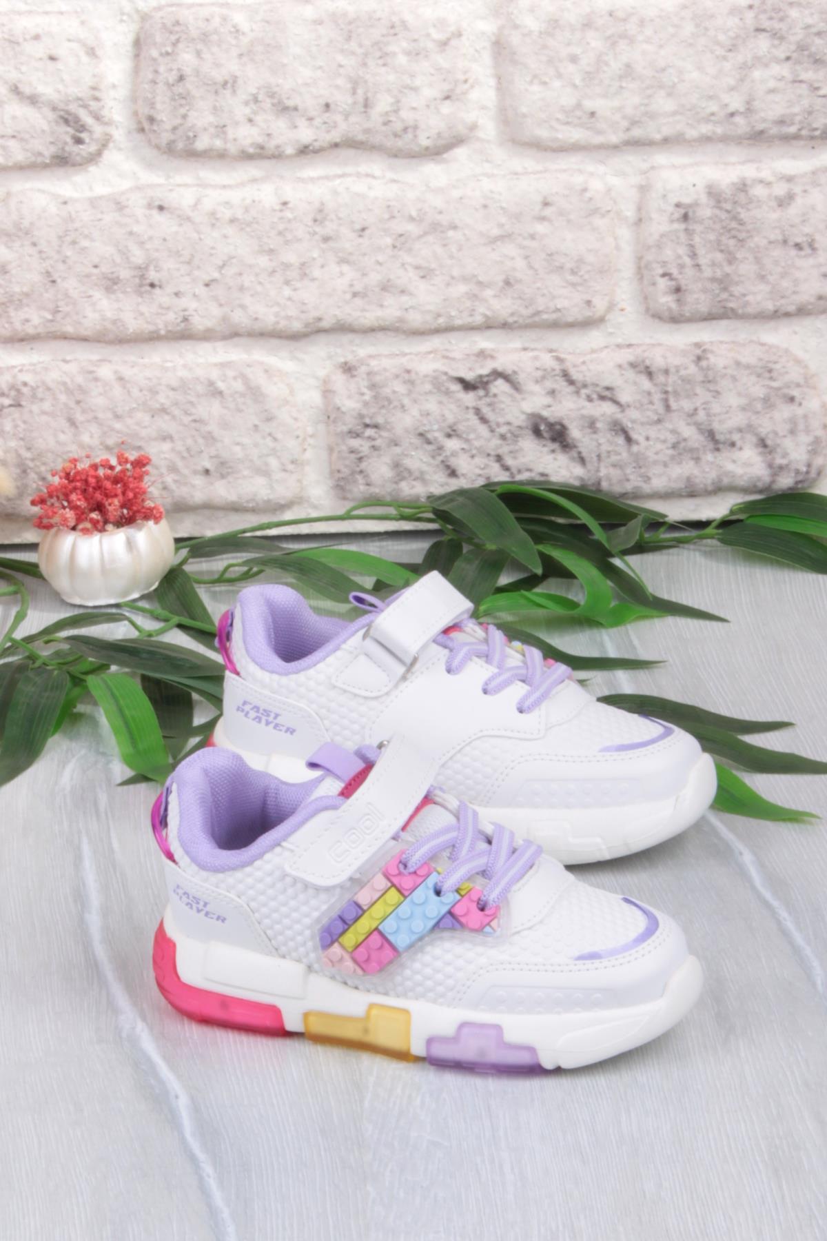 Cool Heros Rahat Logo Desenli Işıklı Kız Çocuk Ayakkabı - Görsel 2