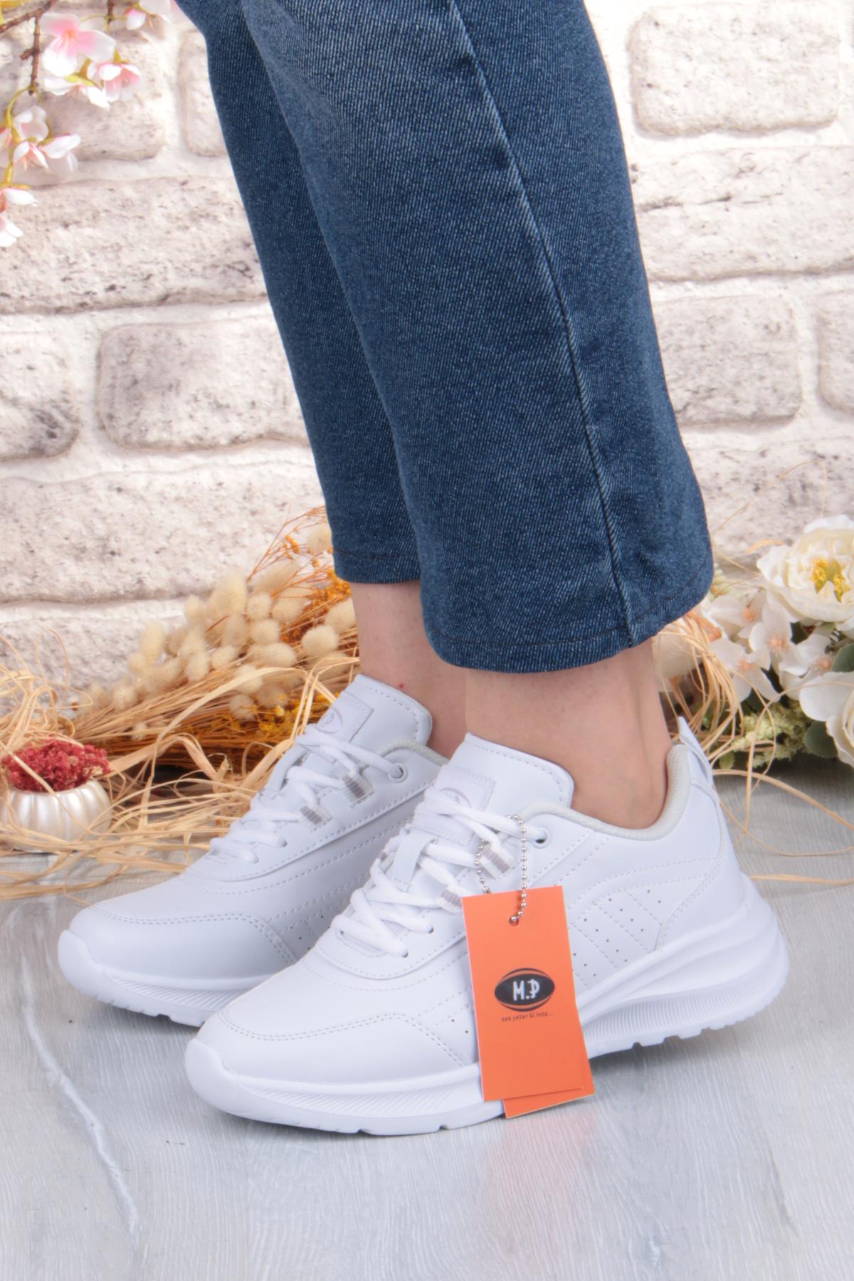 252 6065 Rahat Hafif Orjinal Ürün Kadın Spor Ayakkabı - Görsel 3