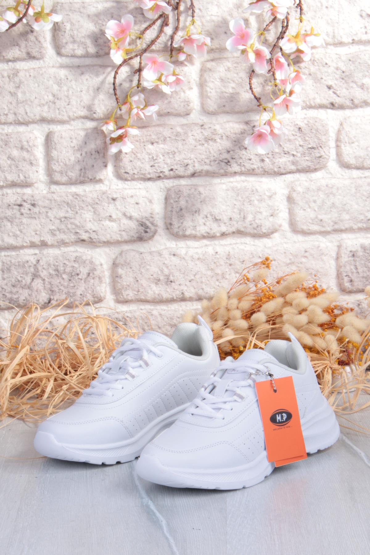 252 6065 Rahat Hafif Orjinal Ürün Kadın Spor Ayakkabı - Görsel 7