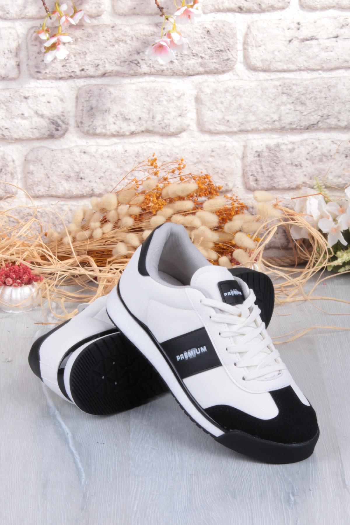 252 6103 Rahat Orijinal Ürün Sneaker Erkek Ayakkabı - Görsel 5