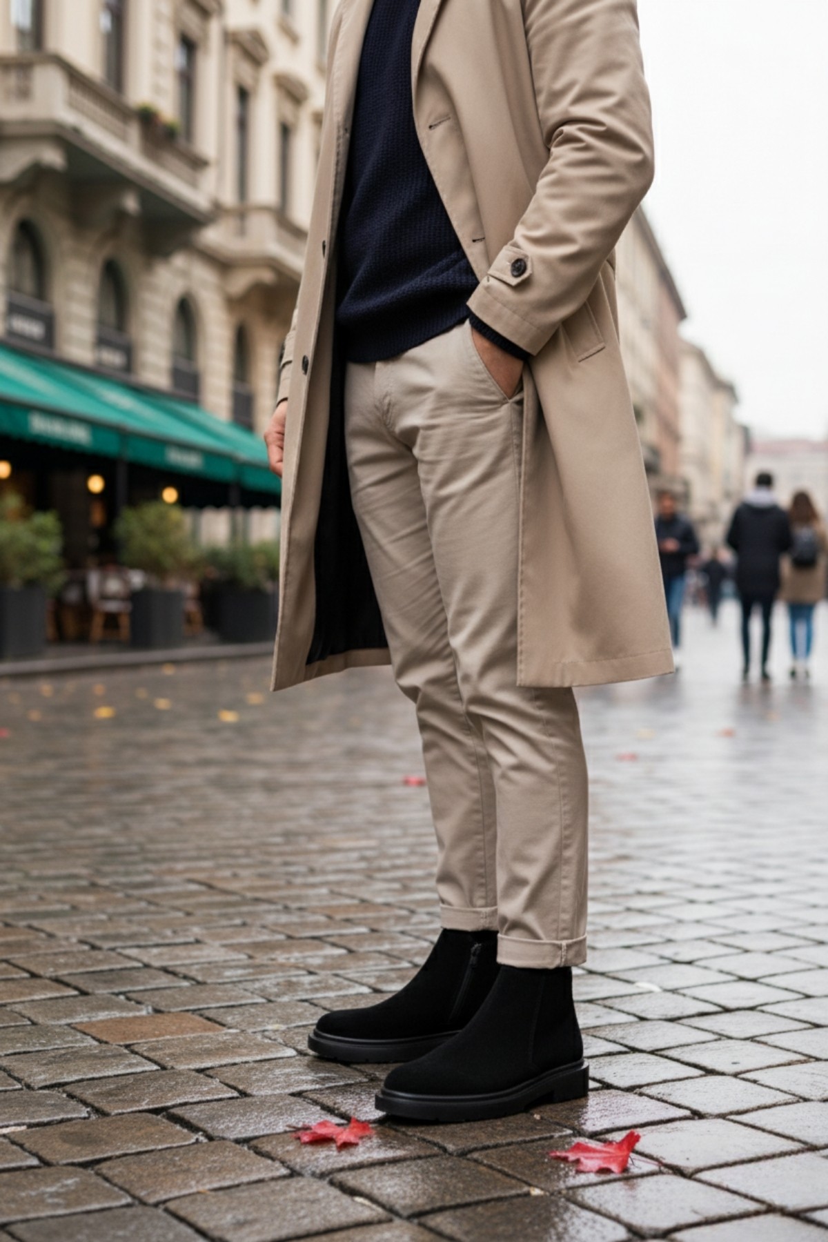 ASTRA Hakiki Deri Çift Fermuarlı Erkek Casual Kışlık Bot - Görsel 7