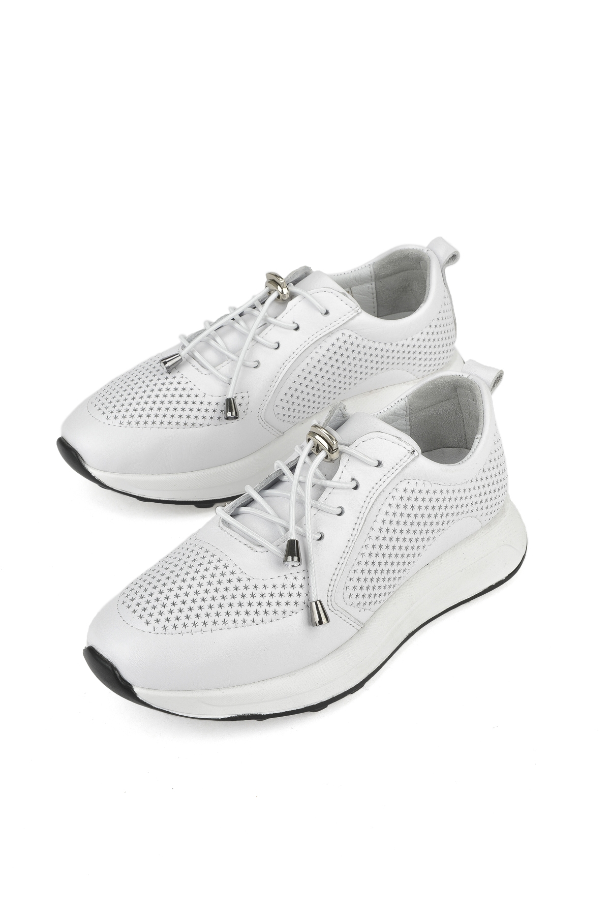 Kadın Hakiki Deri Sneaker 1511050Z2341 Beyaz - Görsel 6