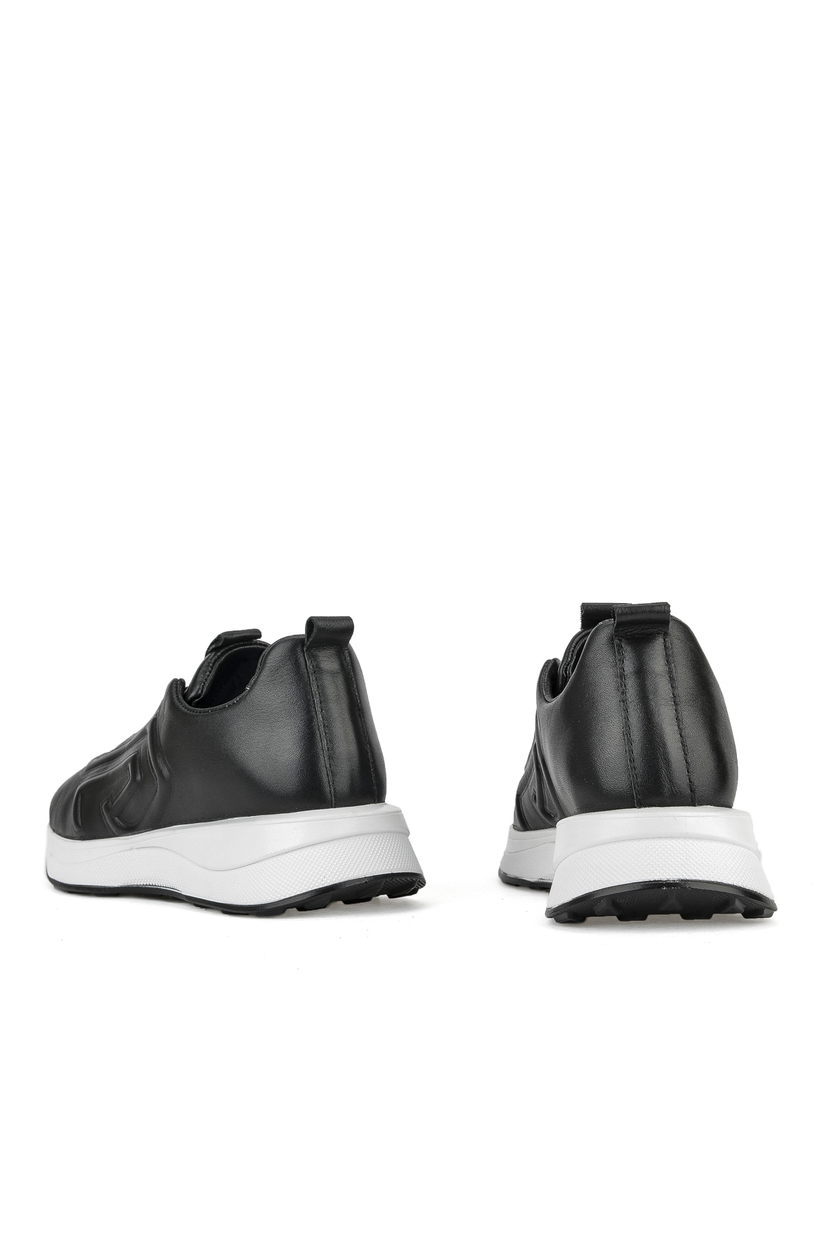 Kadın Hakiki Deri Sneaker 1531050Z26802480PK Siyah - Görsel 4